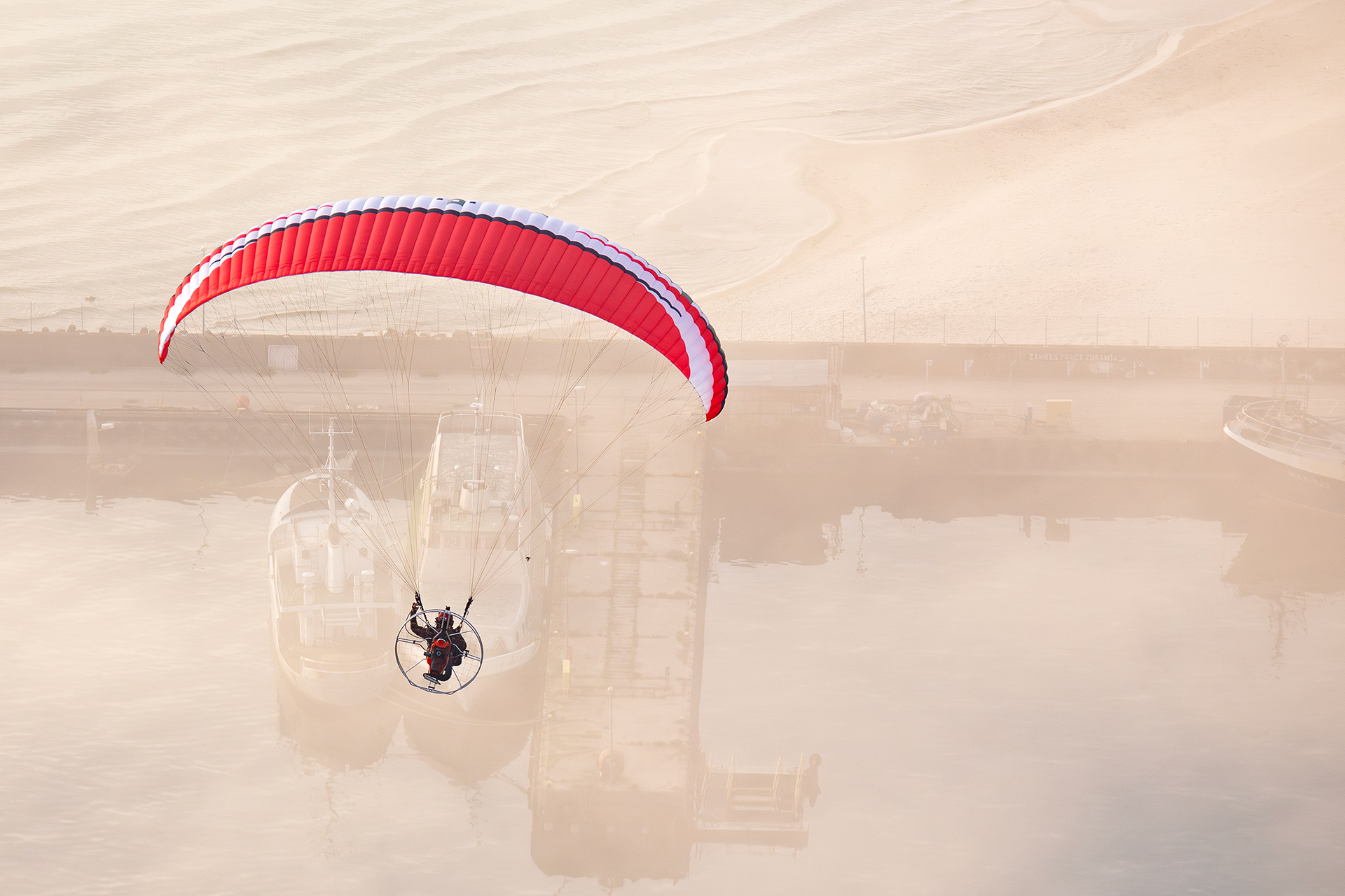 Miki over Wladyslawowo, Poland