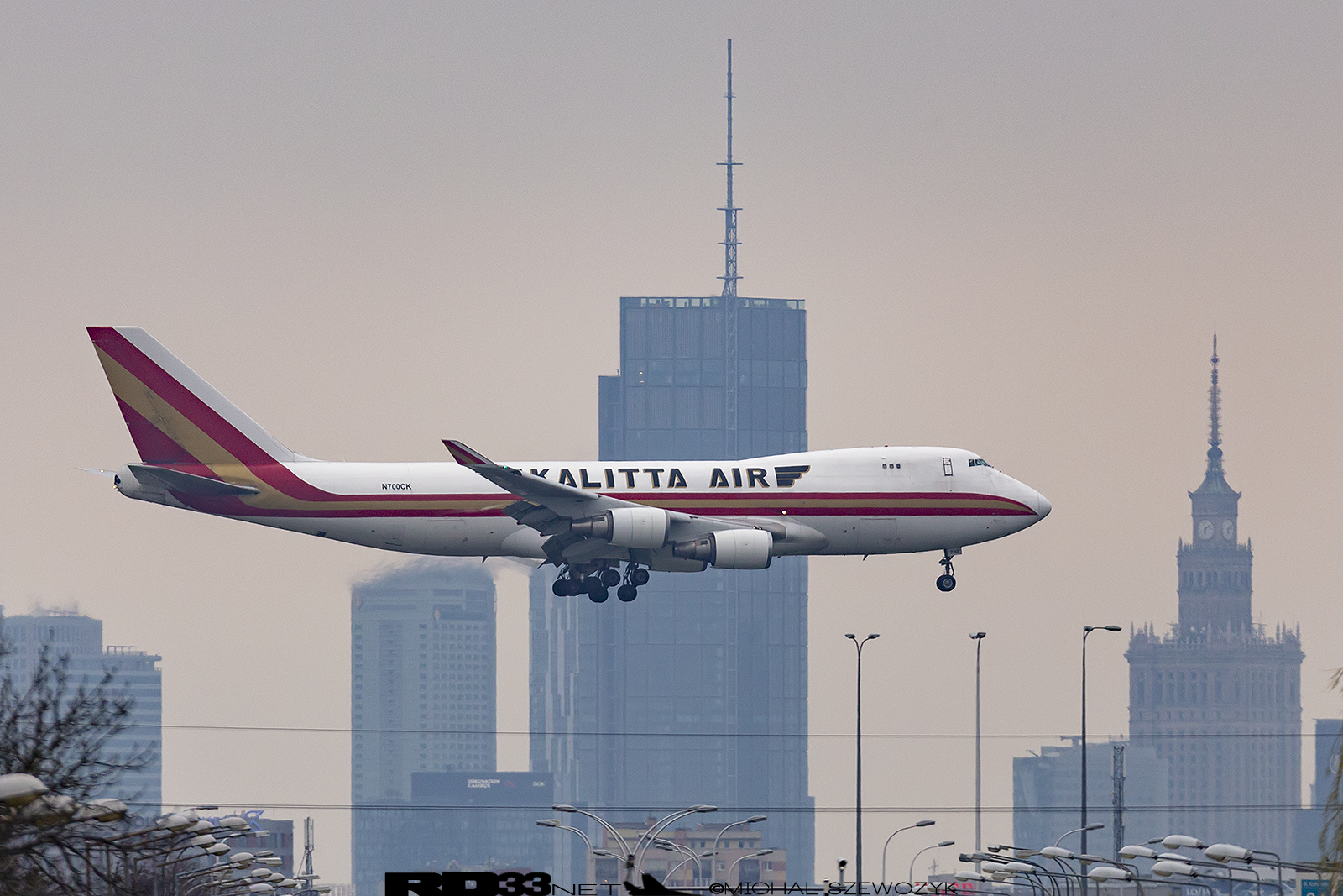 Kalitta Air 74F. Warsaw, Poland.