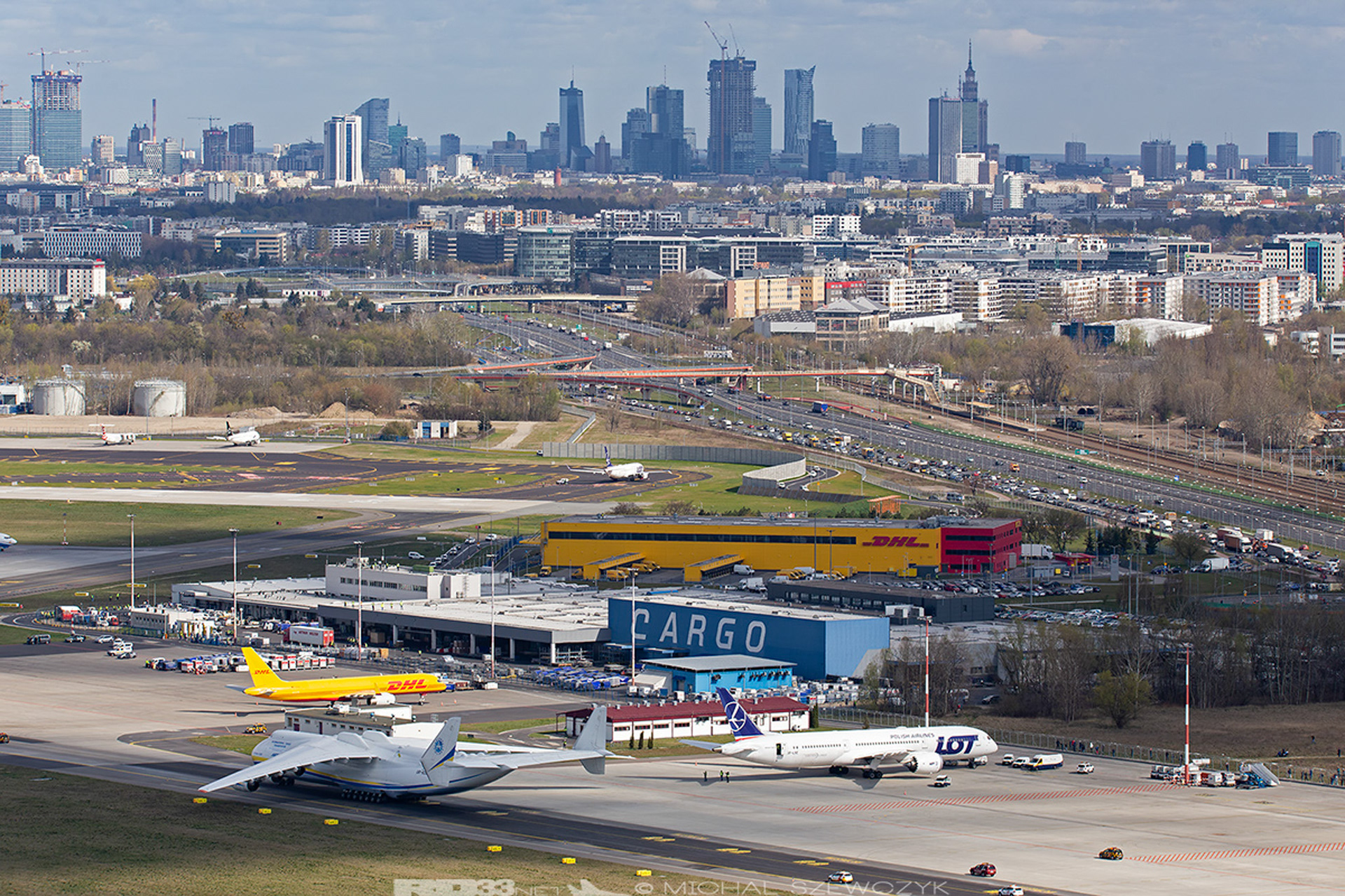 An-225 Mriya. Warsaw, Poland.