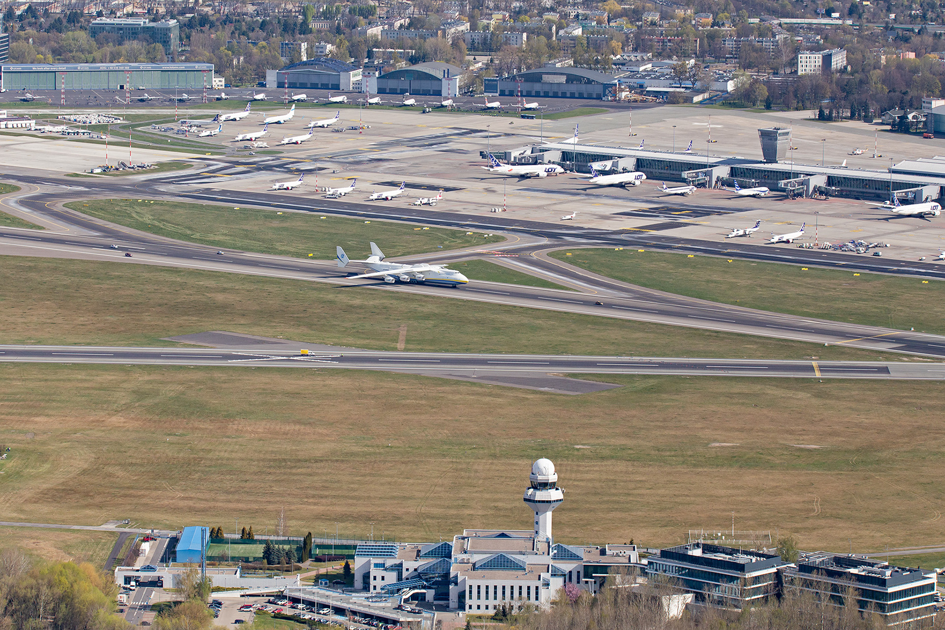 An-225 Mriya. Warsaw, Poland.