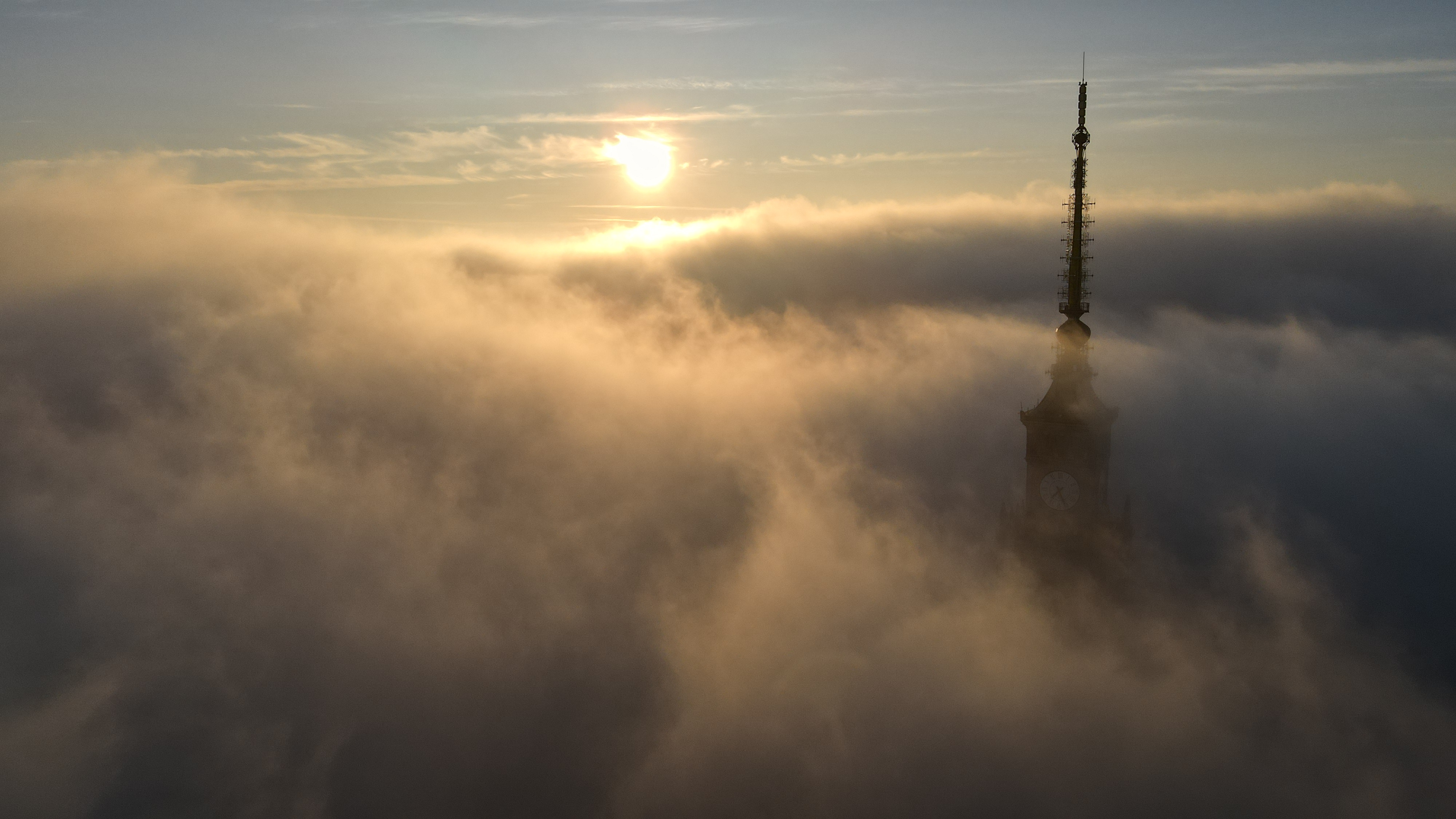 Palace of Culture and Science in Warsaw, Poland.