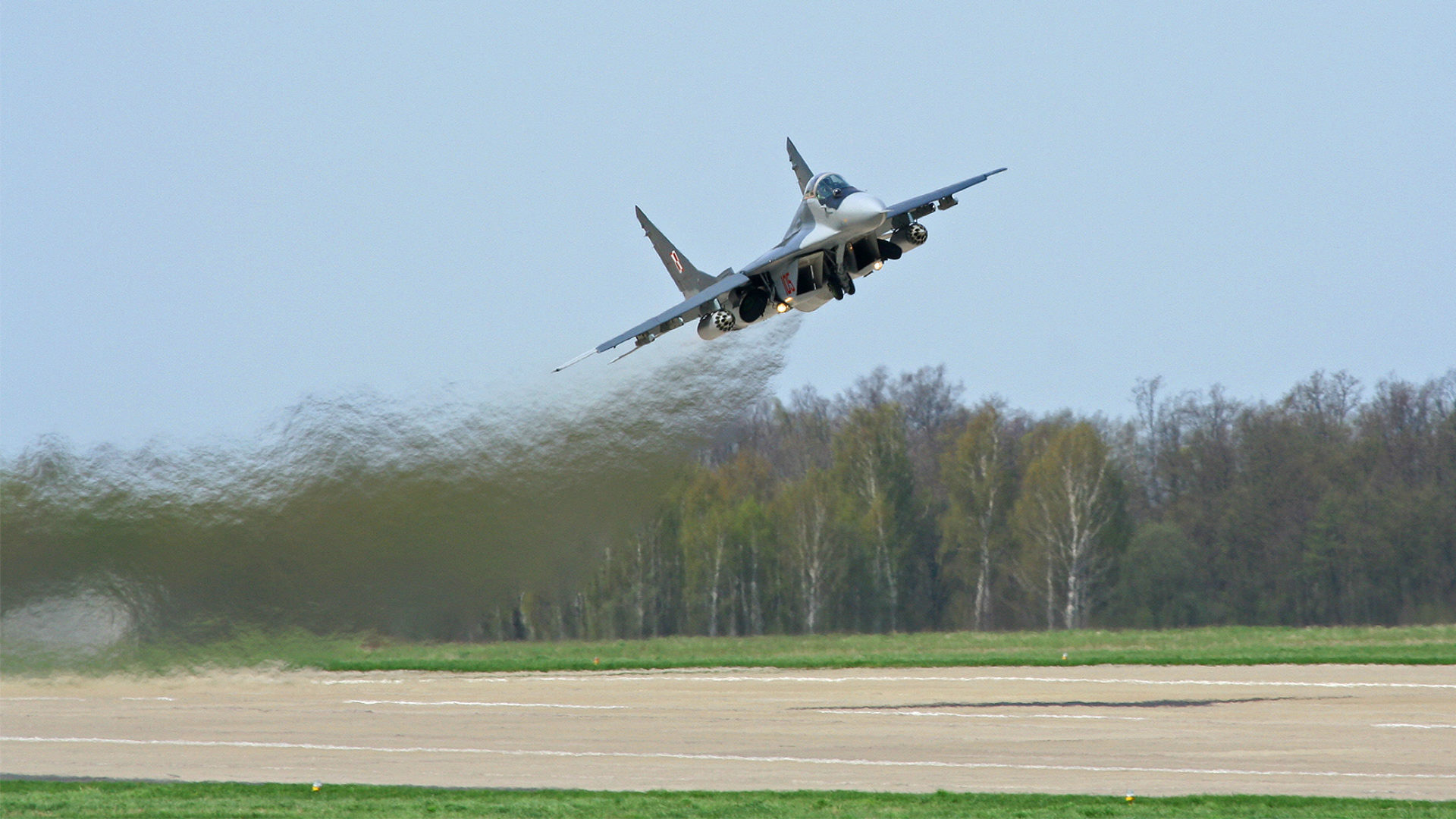 Mikoyan-Gurevich MiG-29 Fulcrum. Mińska Mazowiecki, Poland.