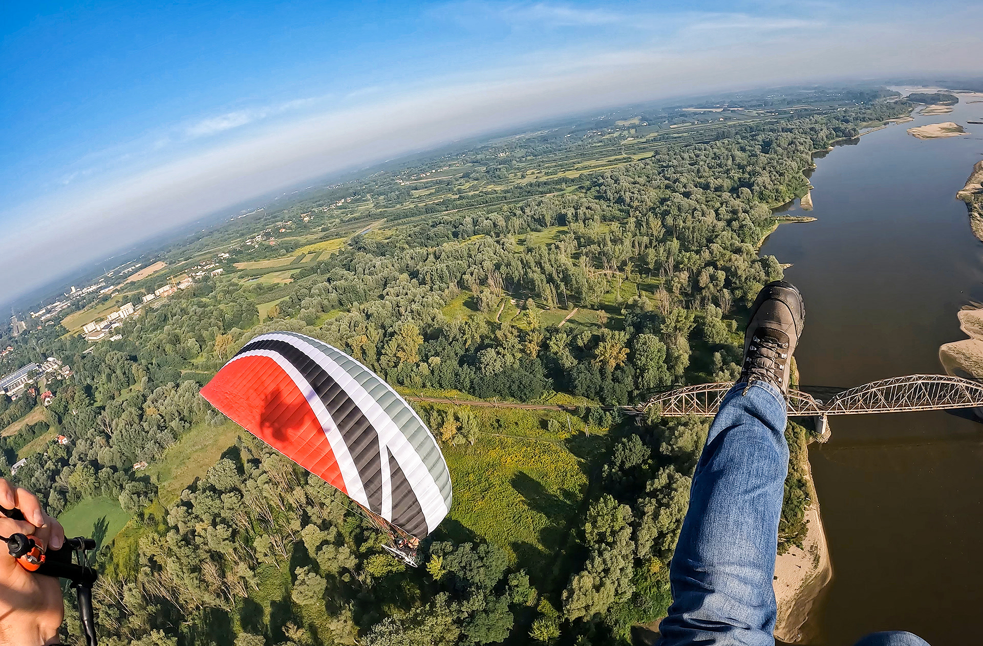 Vistula river, near Góra Kalwaria. Poland.