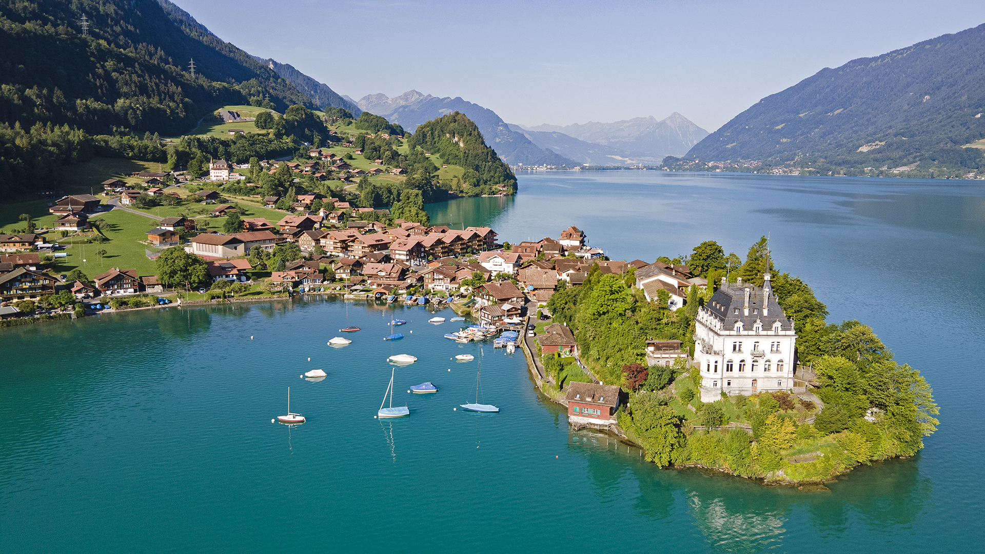 Iseltwald, Switzerland.