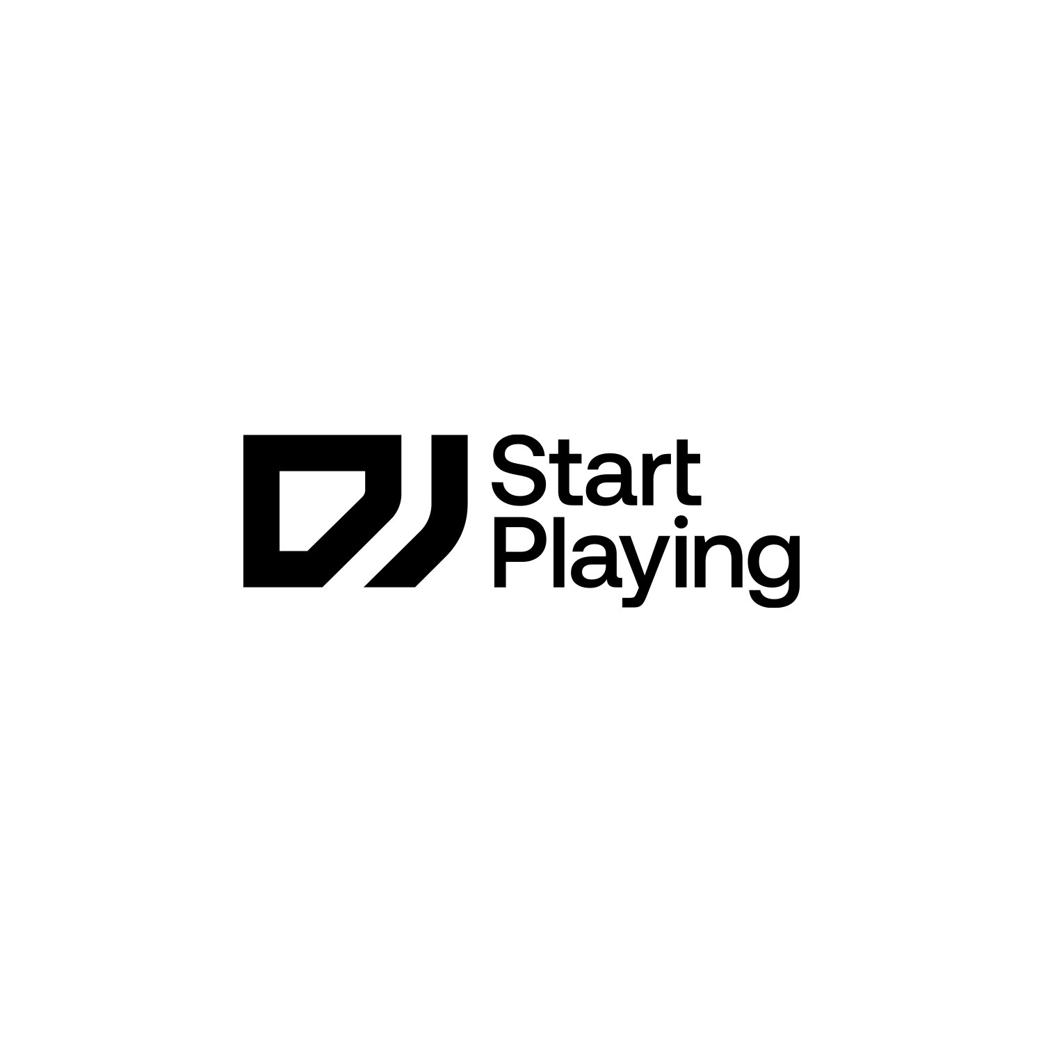 DJ Tag - Black on White