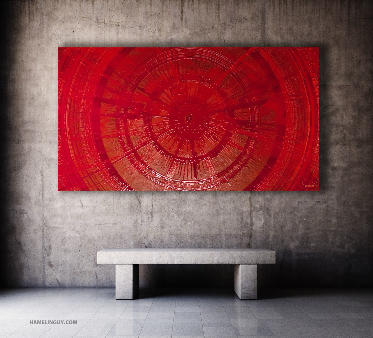 MULADHARA, 2024, Ink, acrylic, paste and epoxy on canevas, 42x60 in