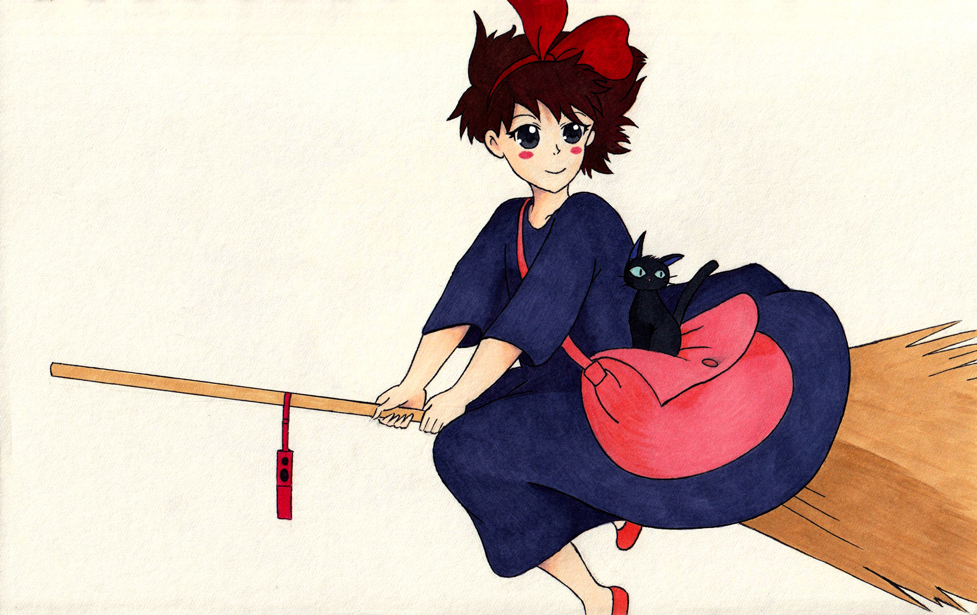 Ghibli Redraw: Kiki's Delivery