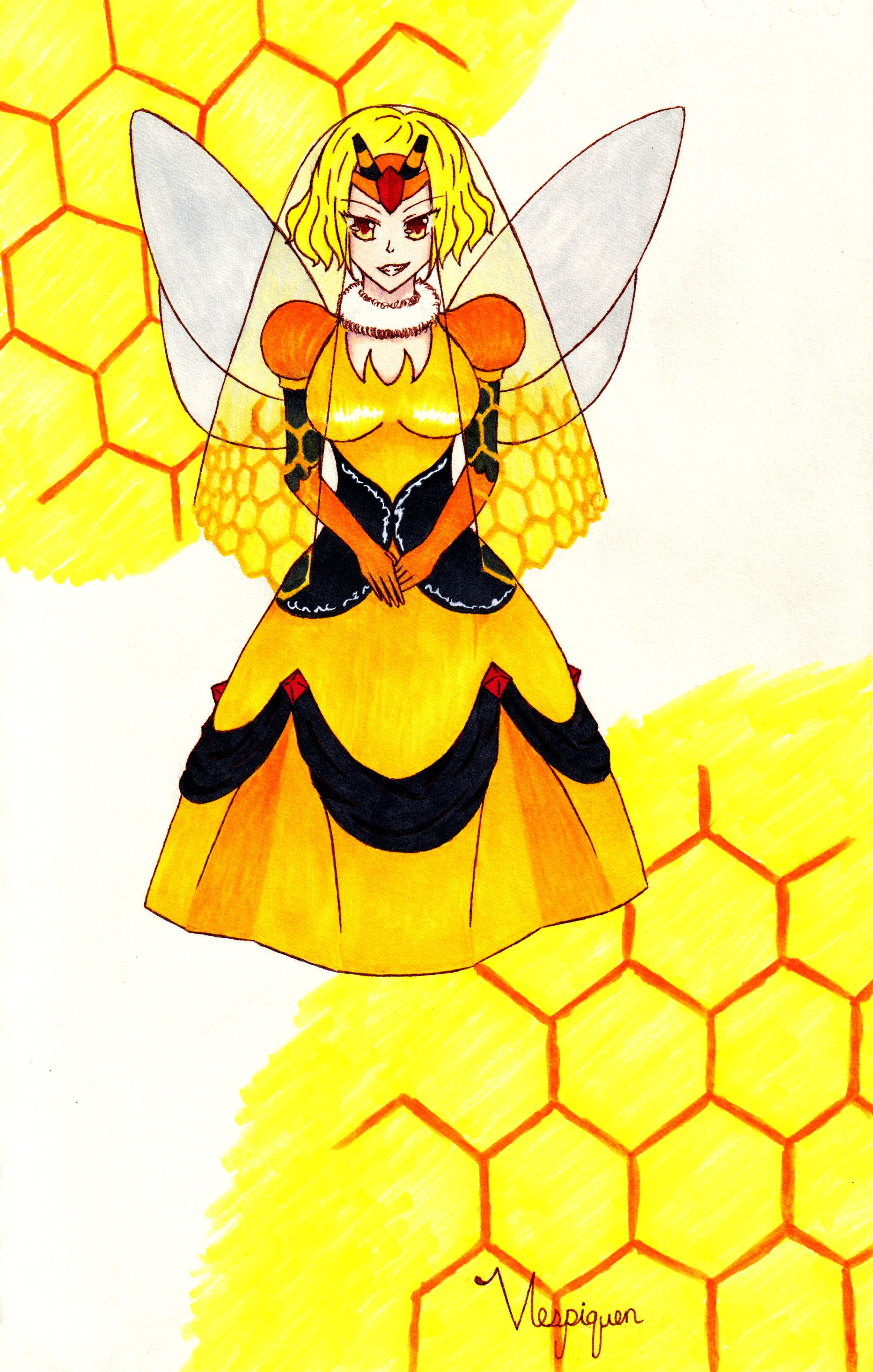Pokemon Gijinka: Vespiquen