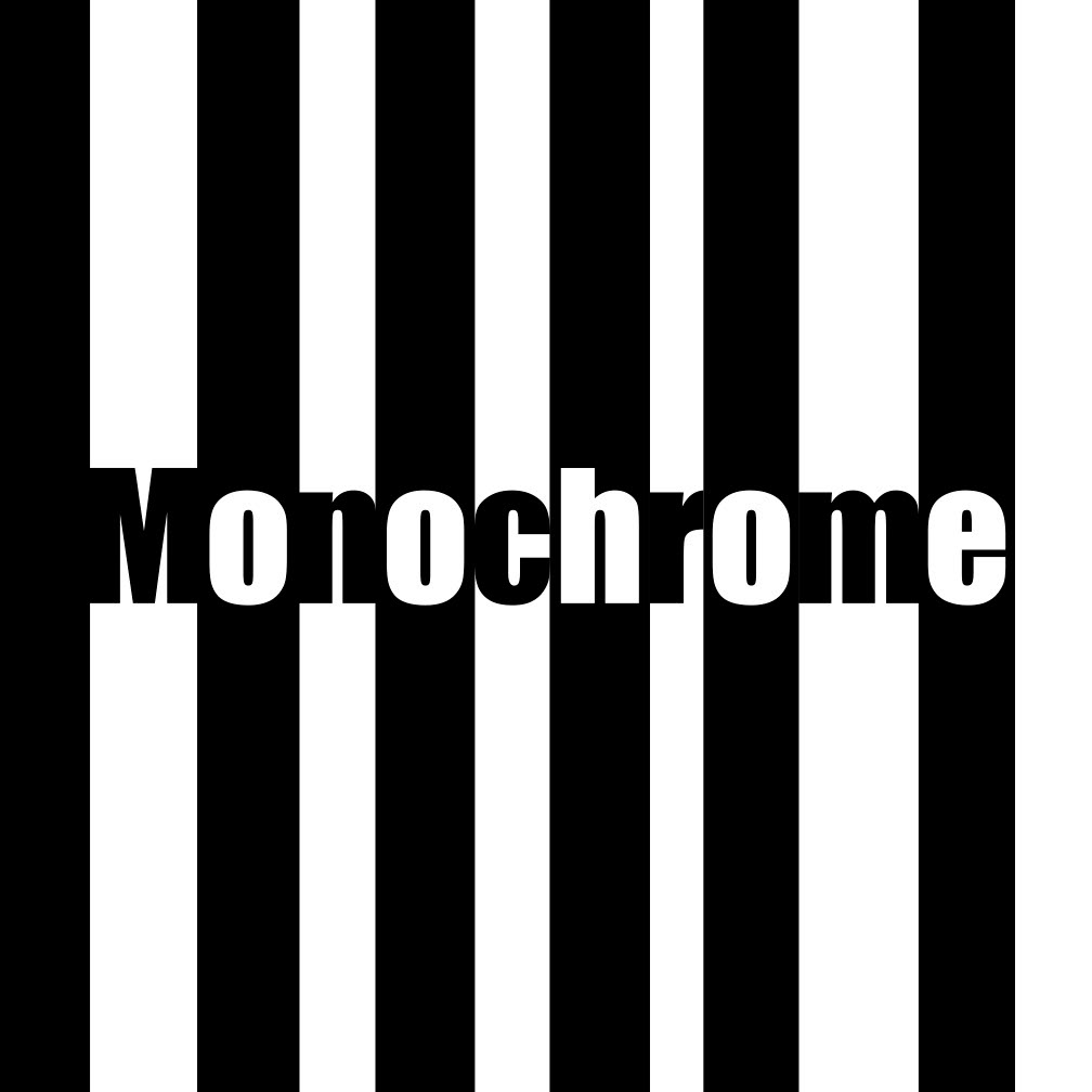 monochrome