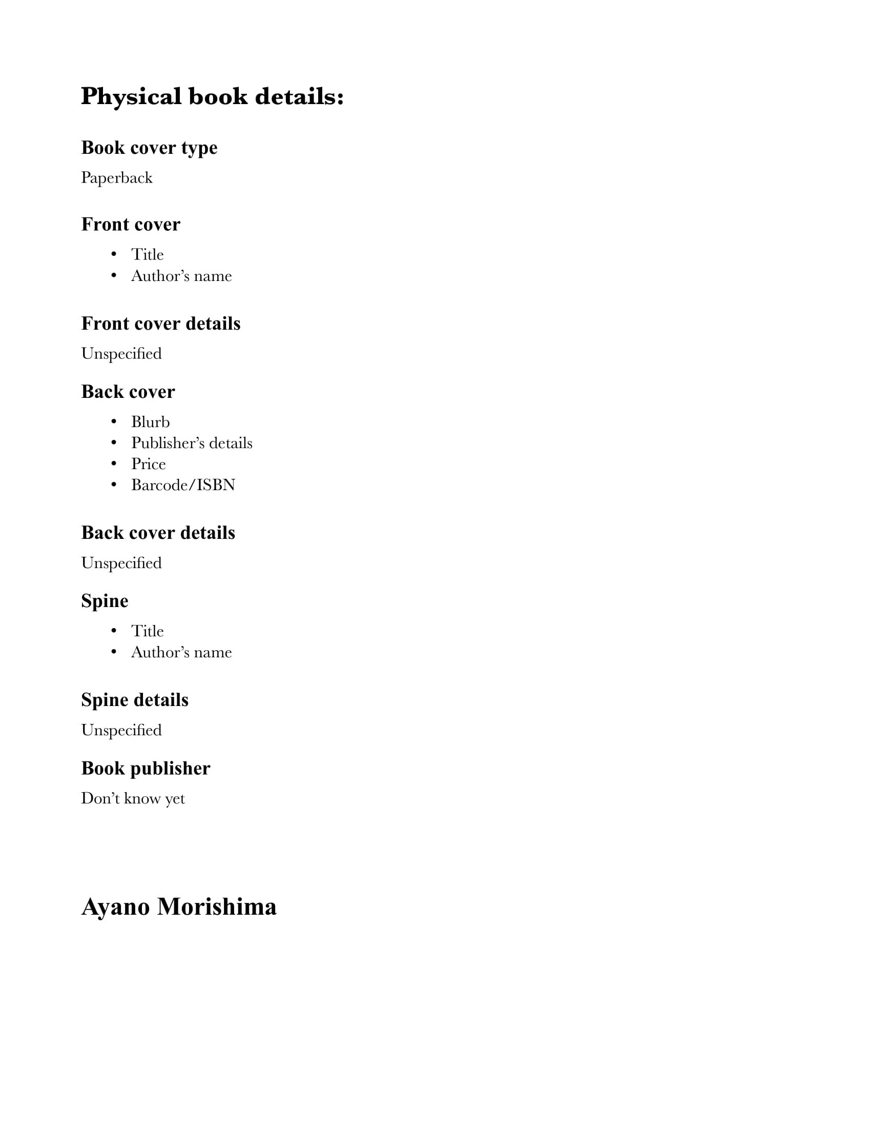 Information