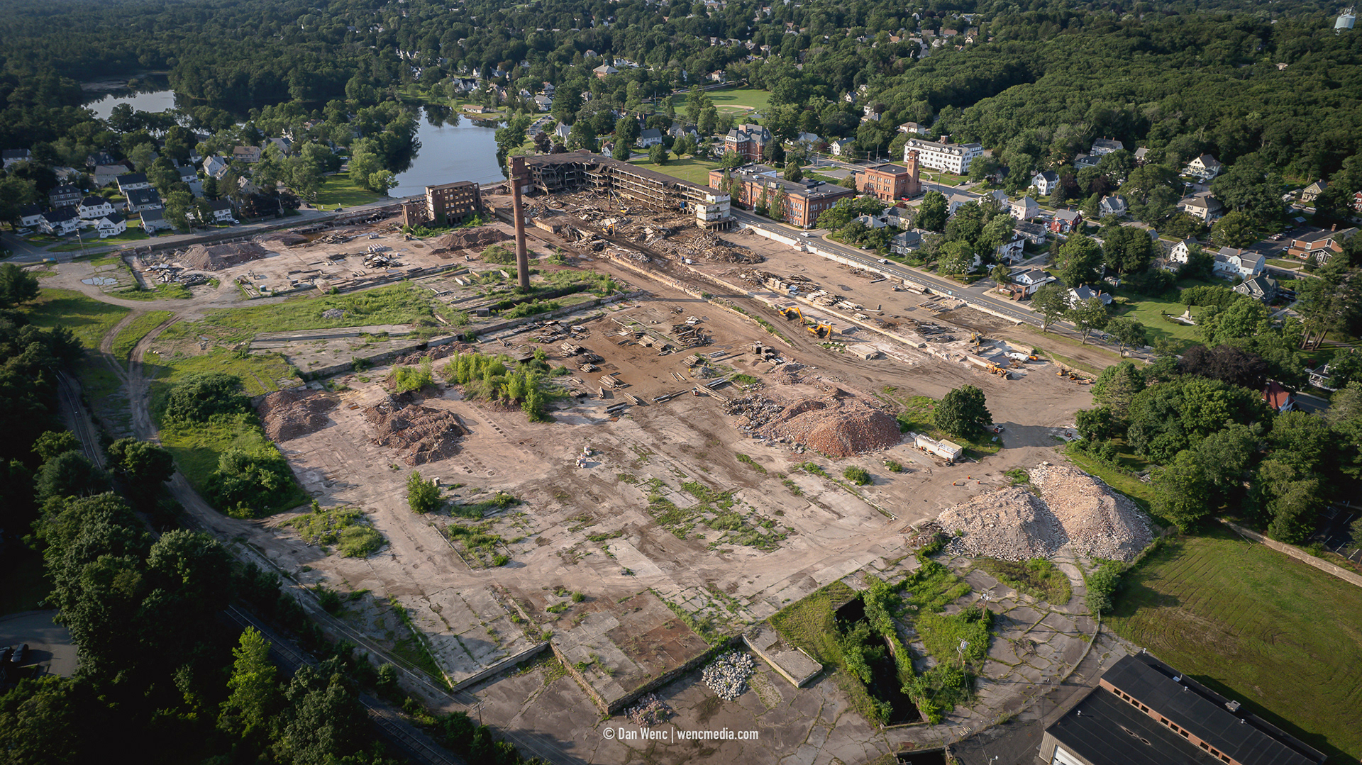 Draper Mill Demolition - Hopedale, Massachusetts