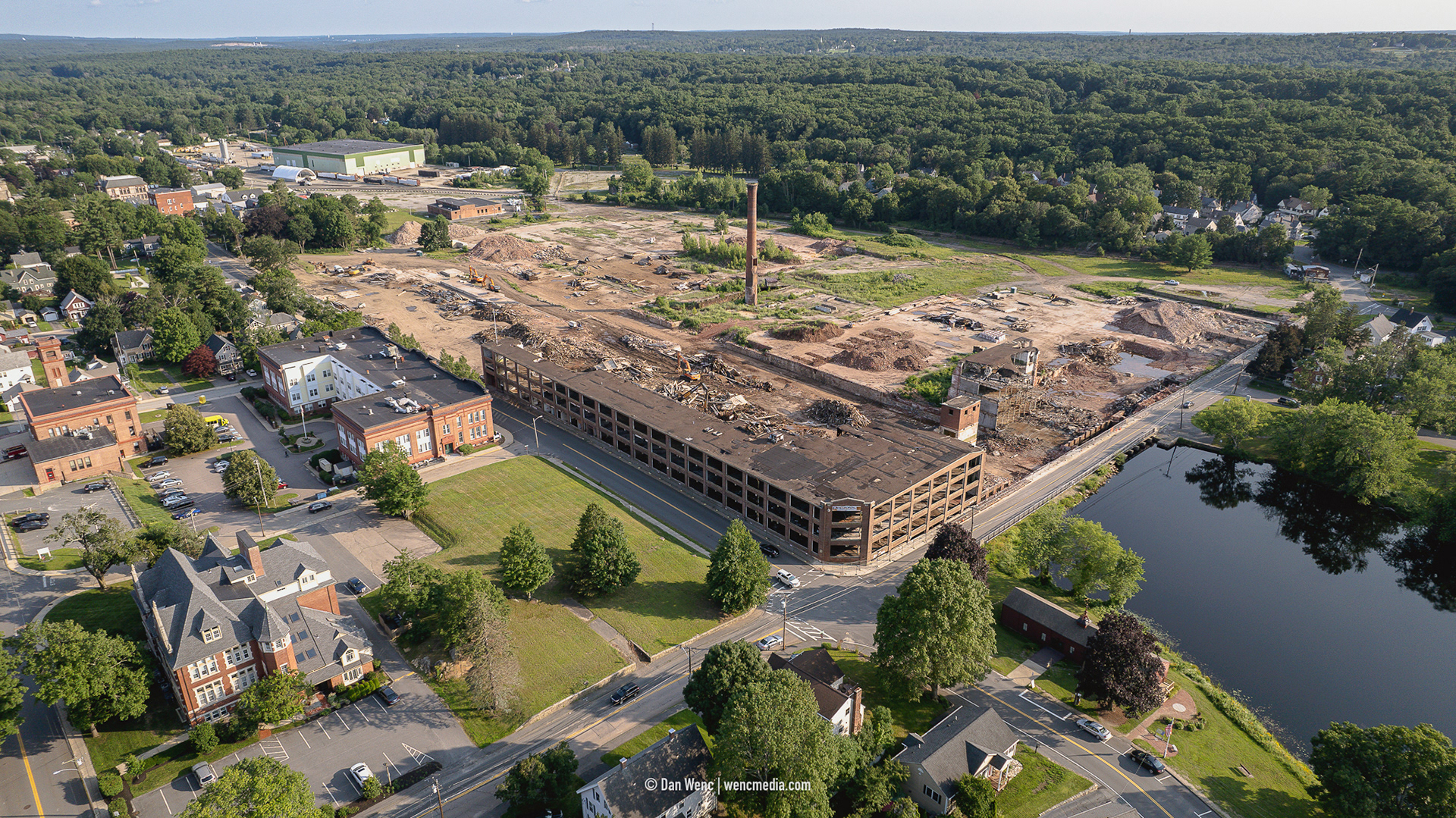 Draper Mill Demolition - Hopedale, Massachusetts