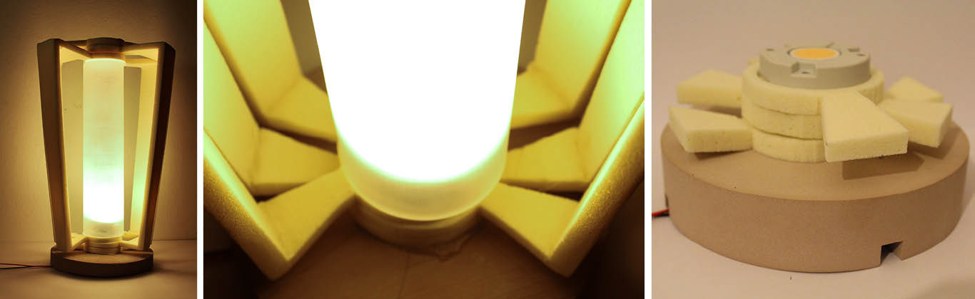 Model development and LED testing