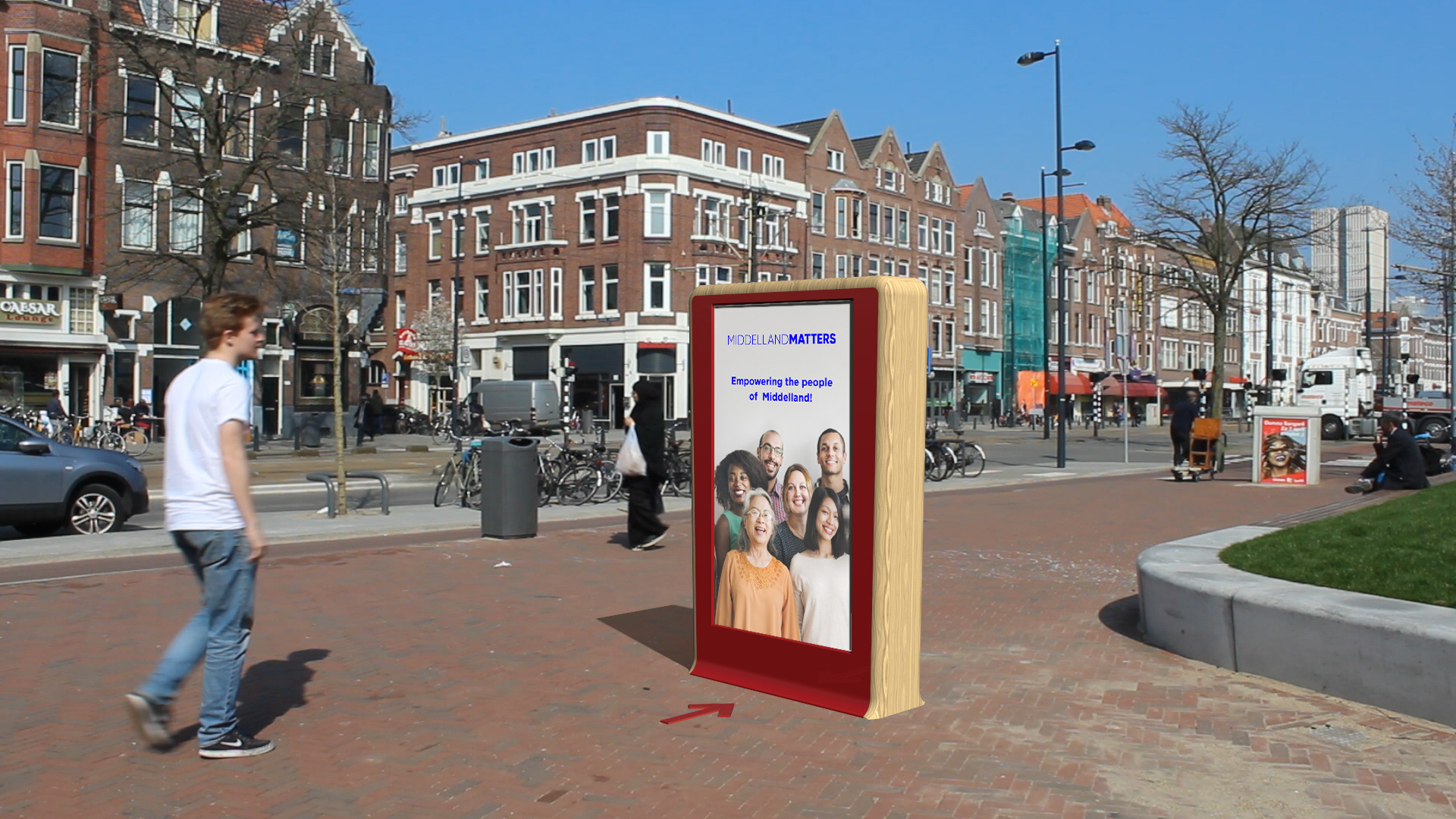 Interactive screen