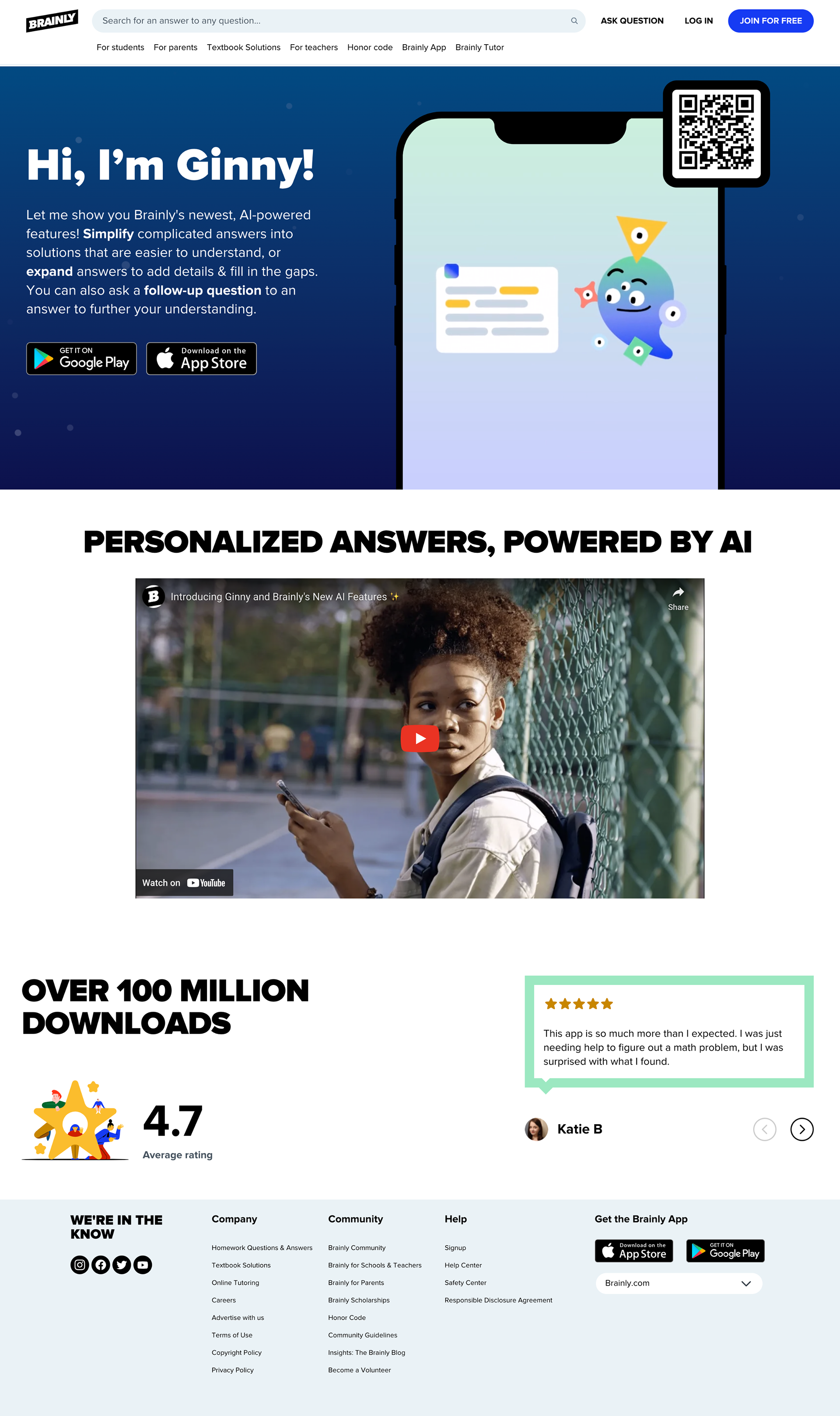 Brainly: AI Homework Helper on the App Store