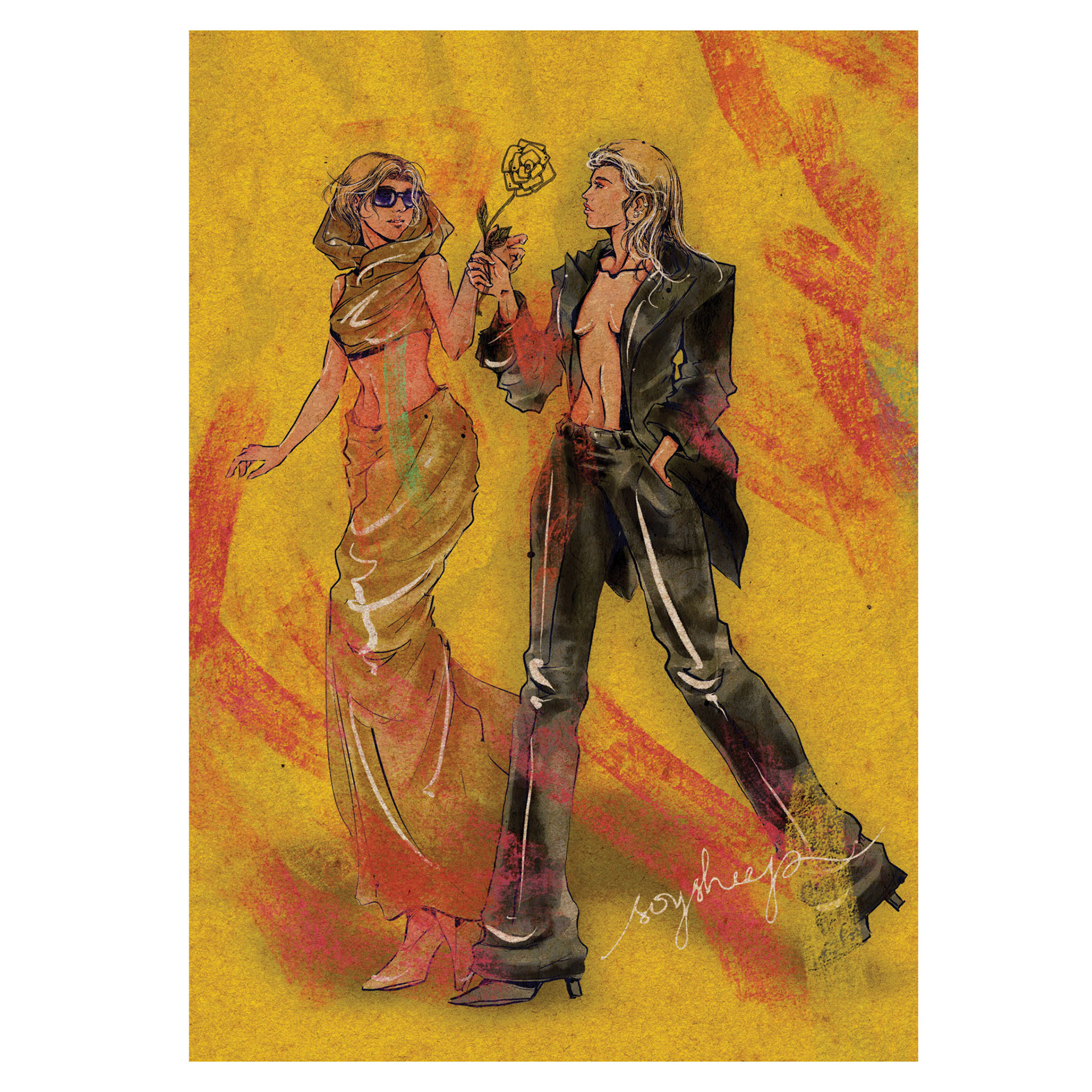 I can buy myself flowers