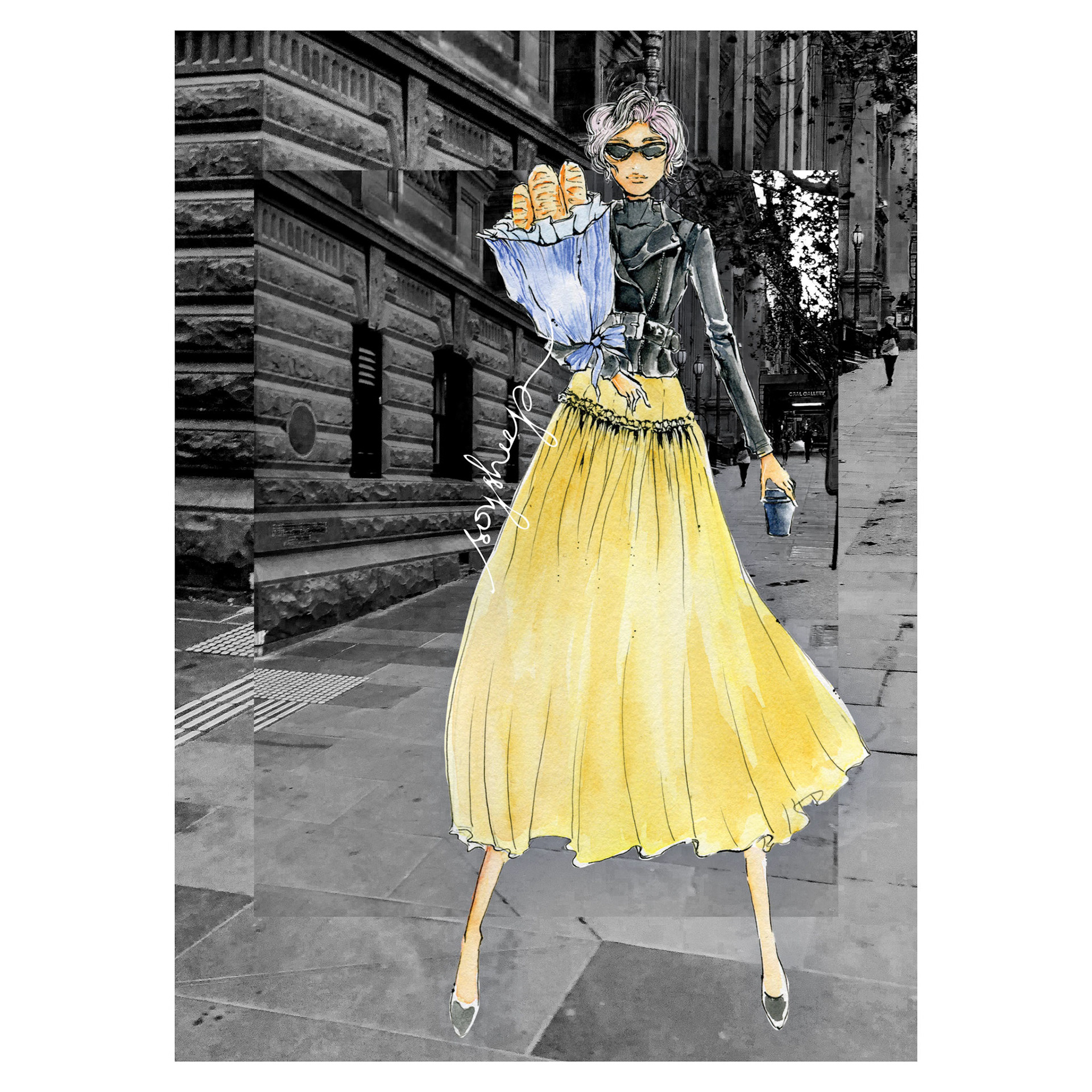 A morning run in the CBD