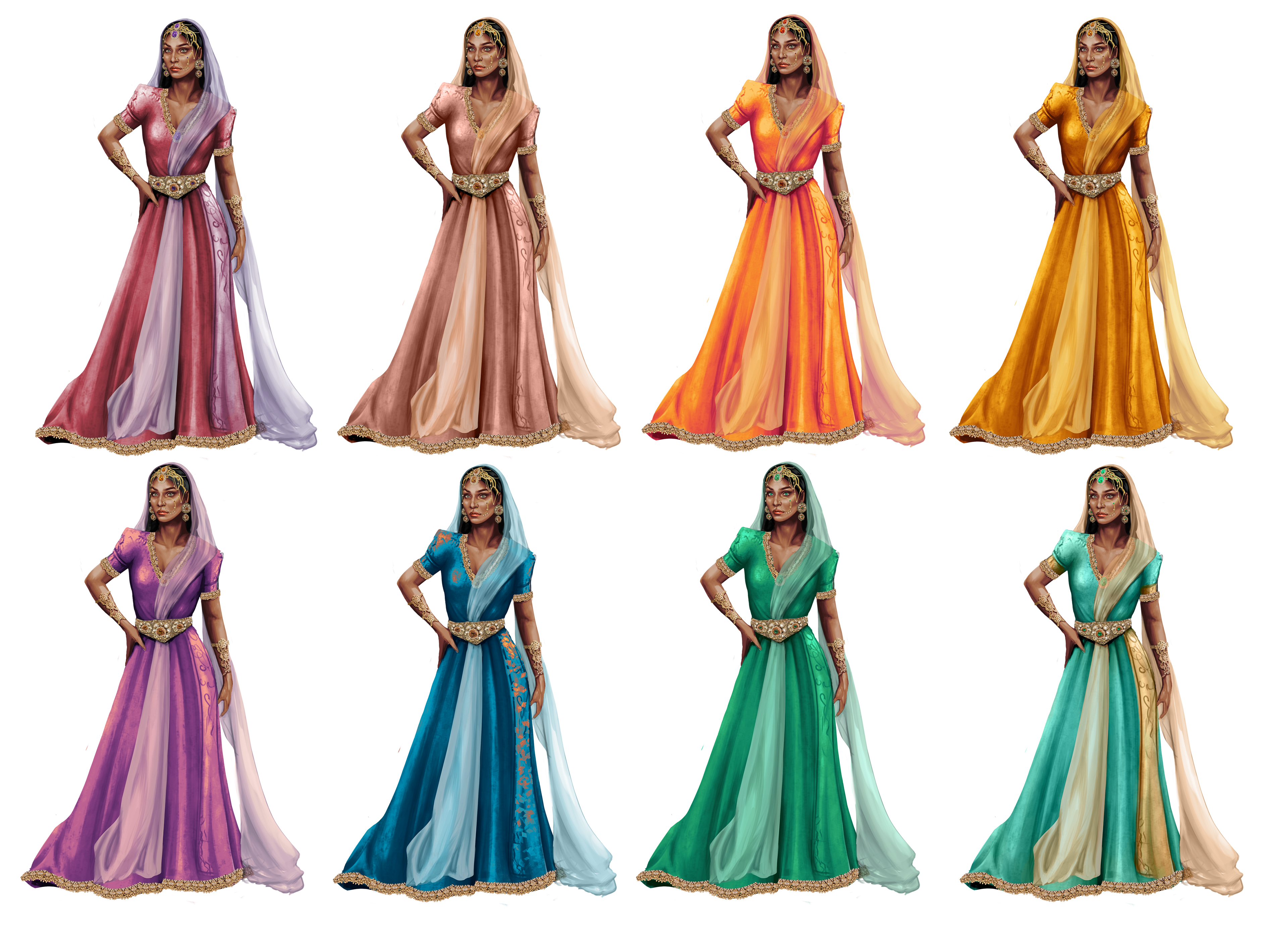 Empress Colour Variations
