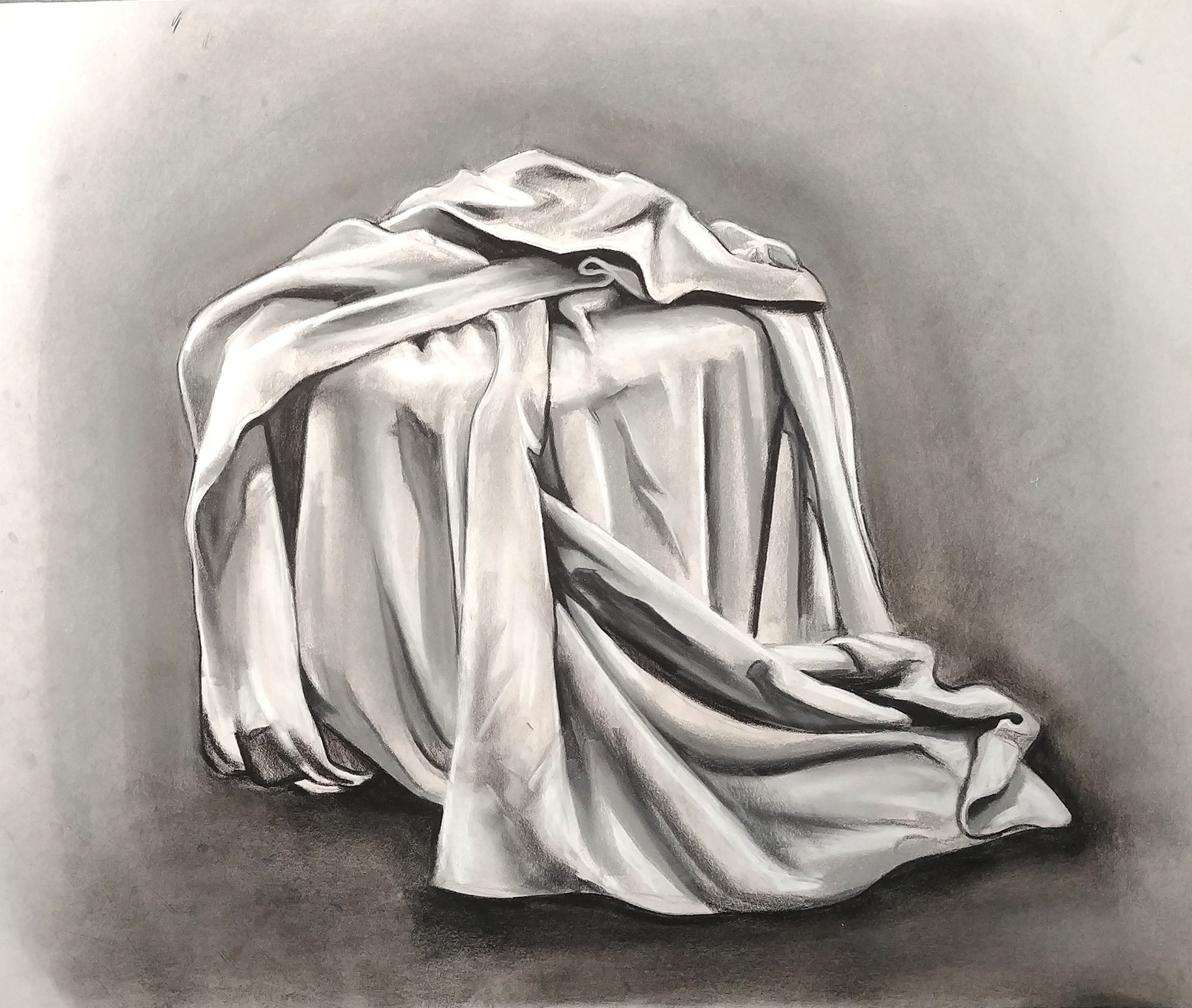 Drapery Study, July 2019