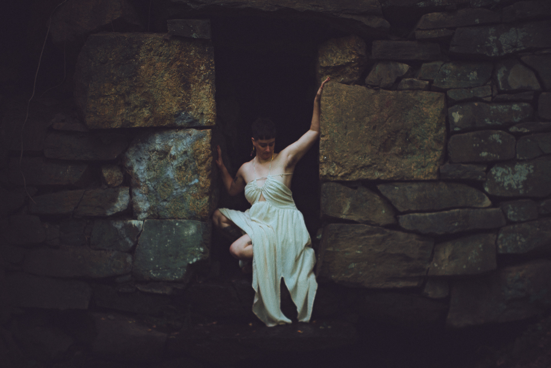 Waiting at the Springhouse Door