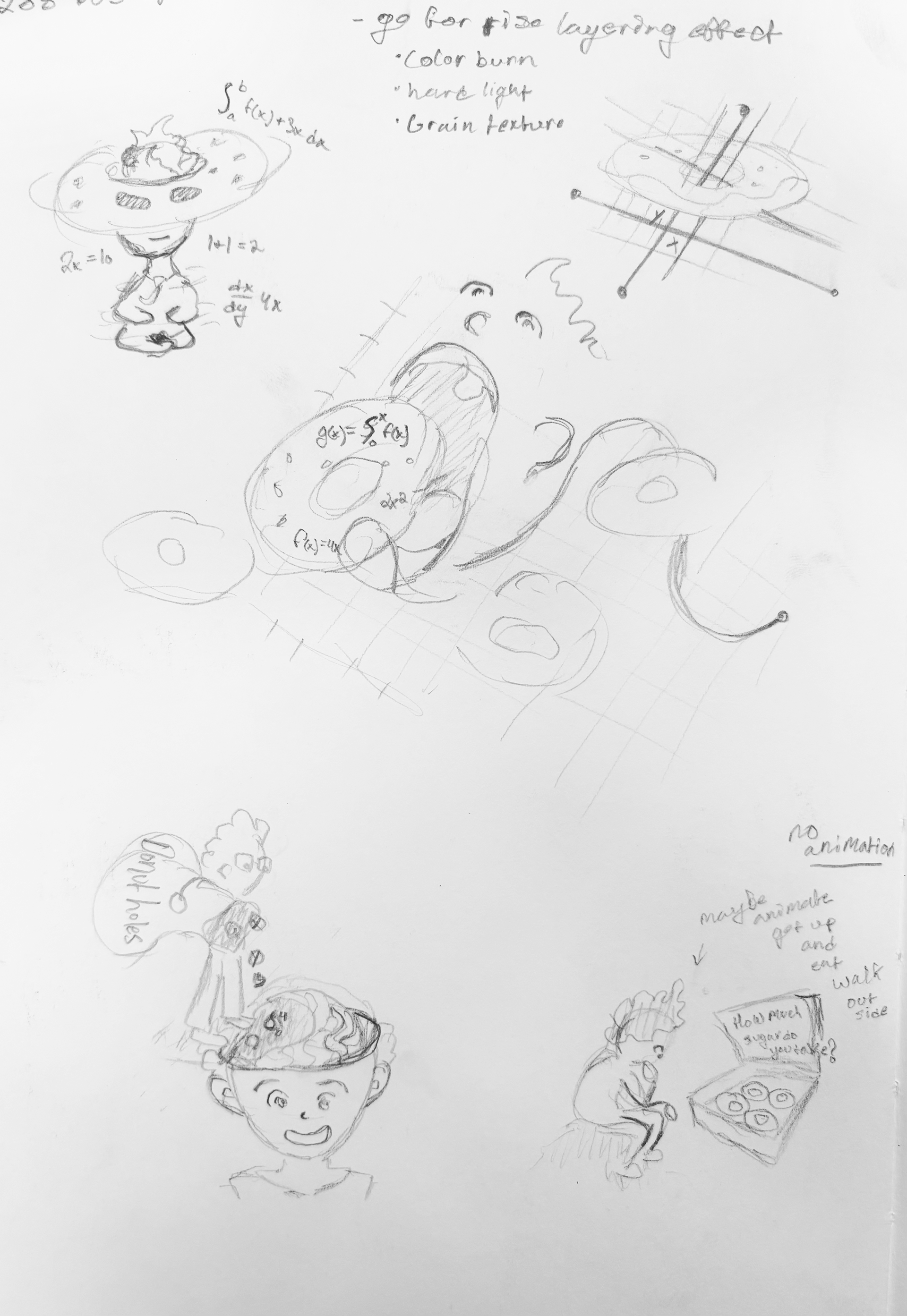 Illustration sketches