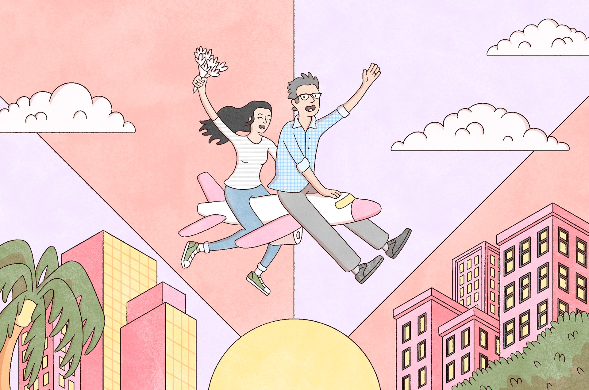 The Los Angeles Times: I found love at the airport. But could I make this connection work?