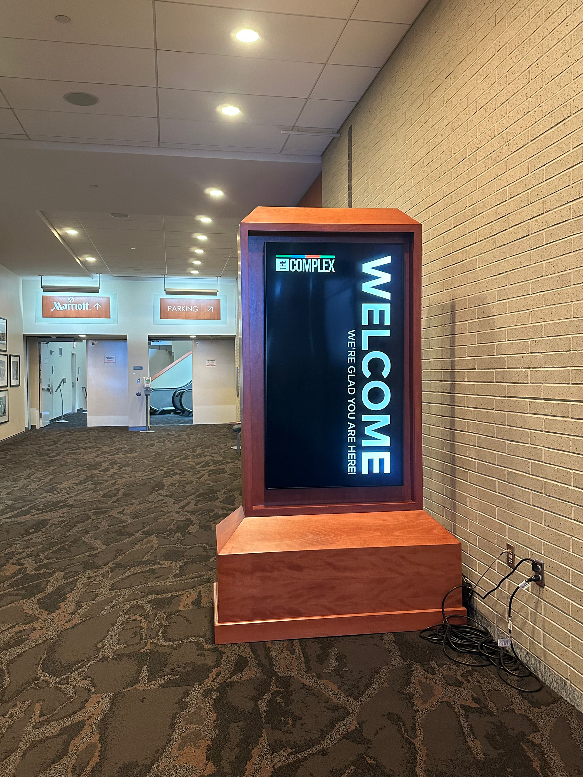 The Complex Welcome Sign (Front)