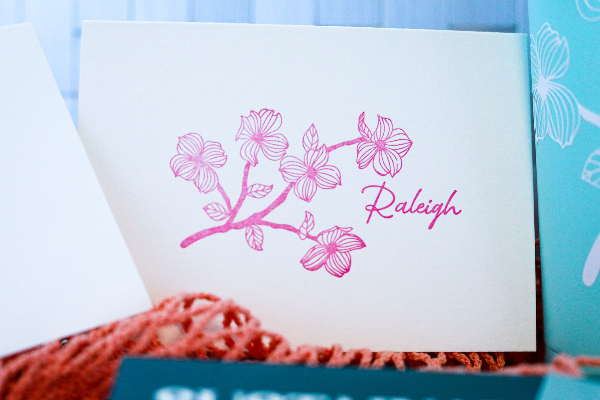 Custom letterpress card design 2