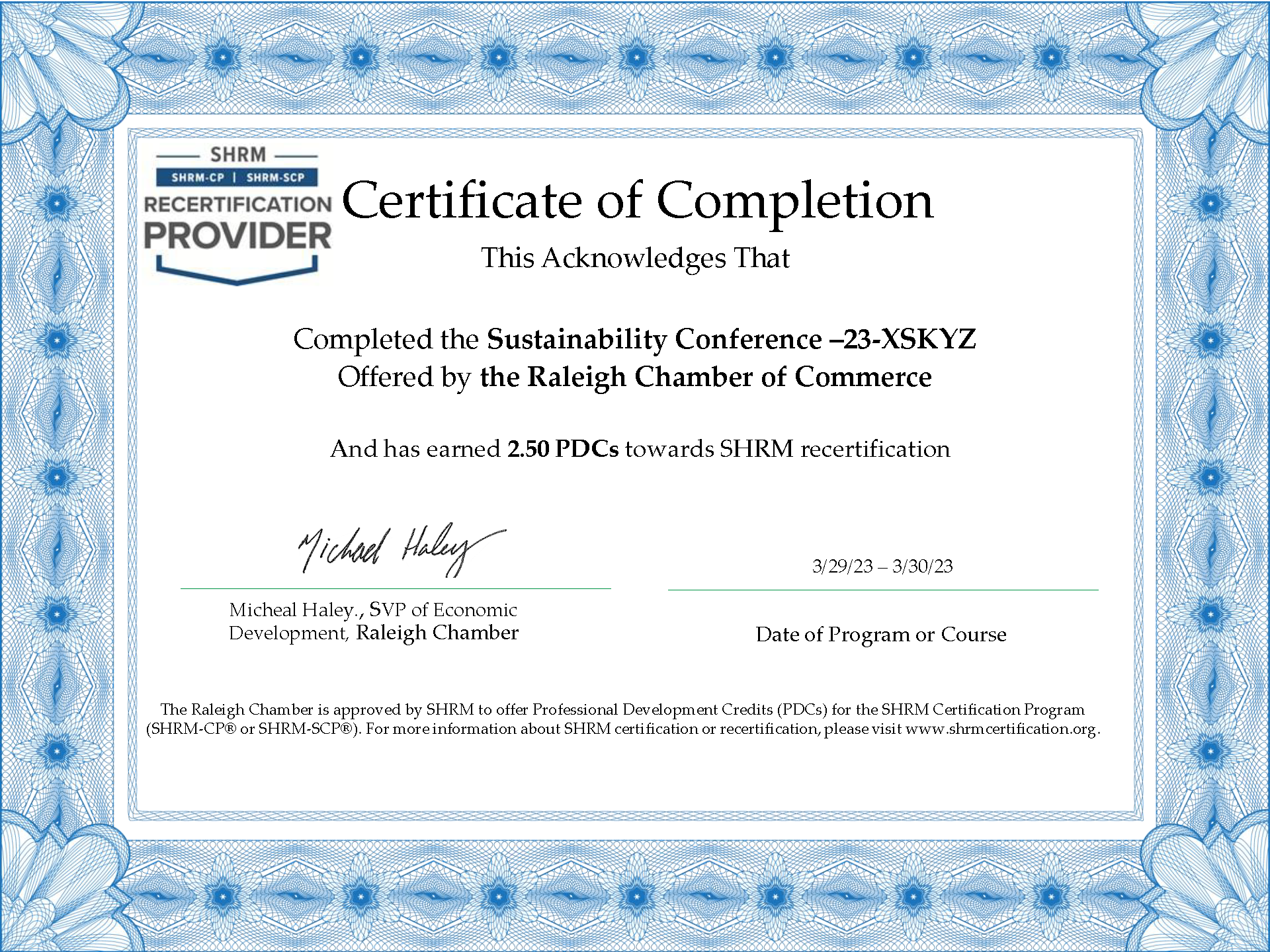 Sustainability Conference