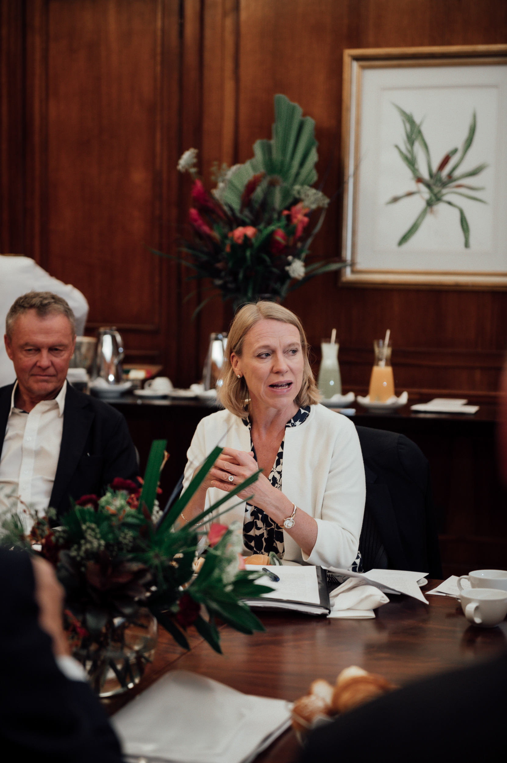 Reunião com Ministra da Noruega no Copacabana Palace
