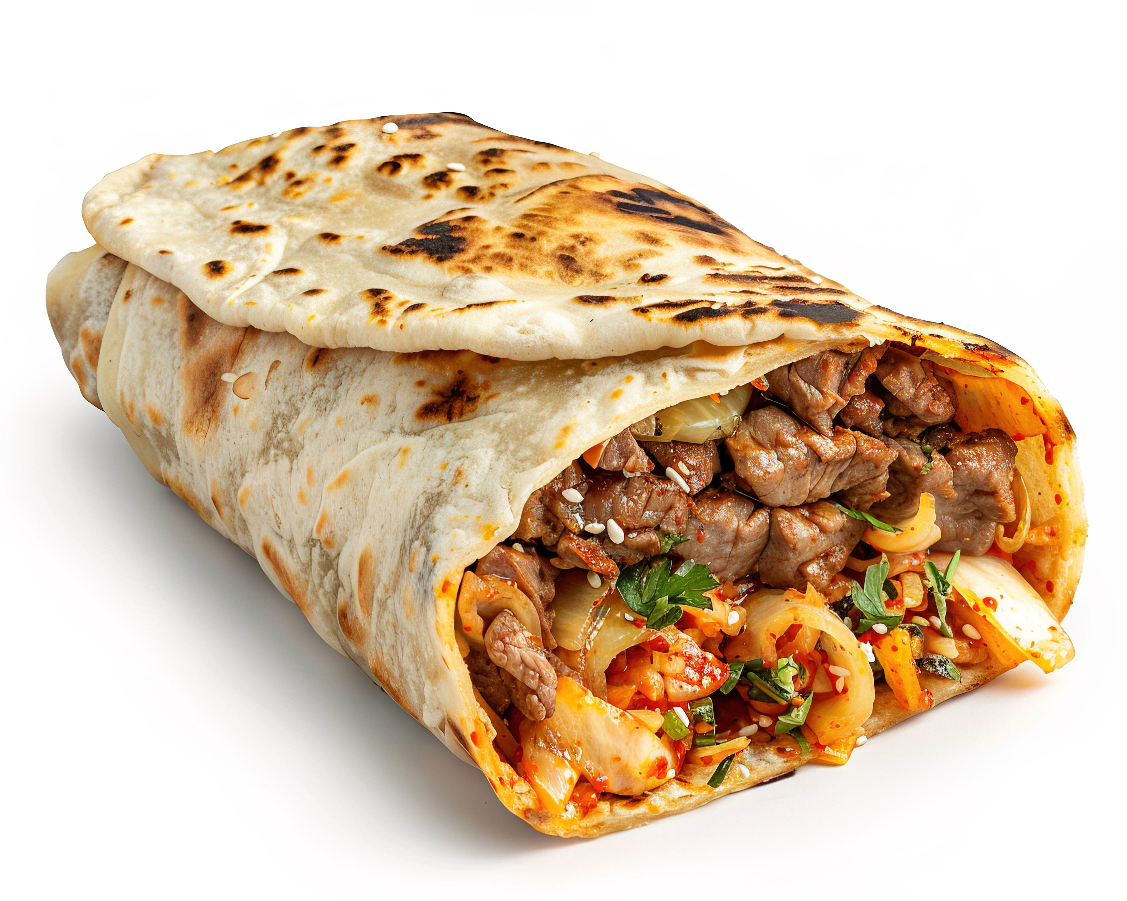 Bulgogi-Kimchi-Wrap