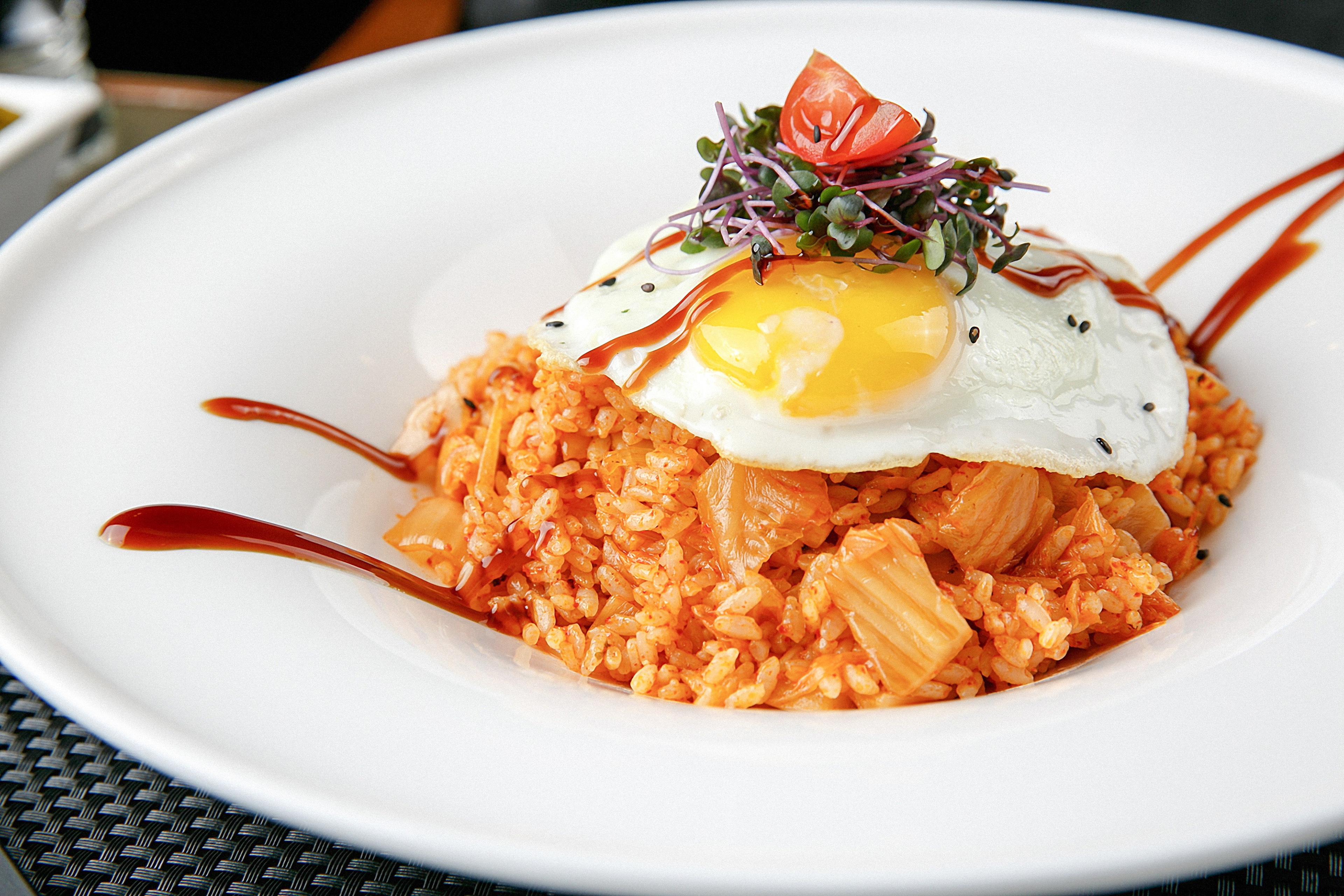 Gebratener Reis mit Kimchi