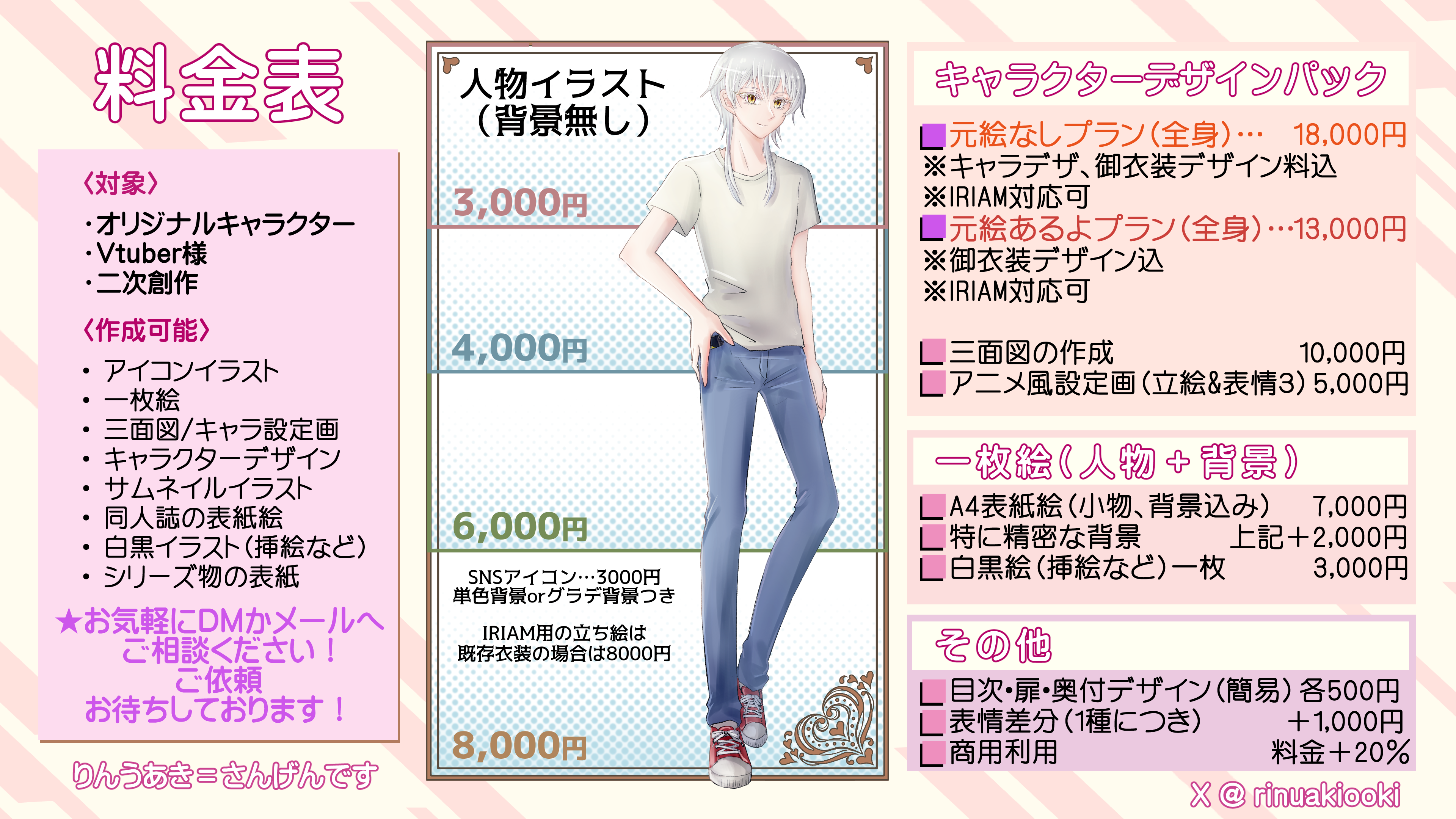 料金表