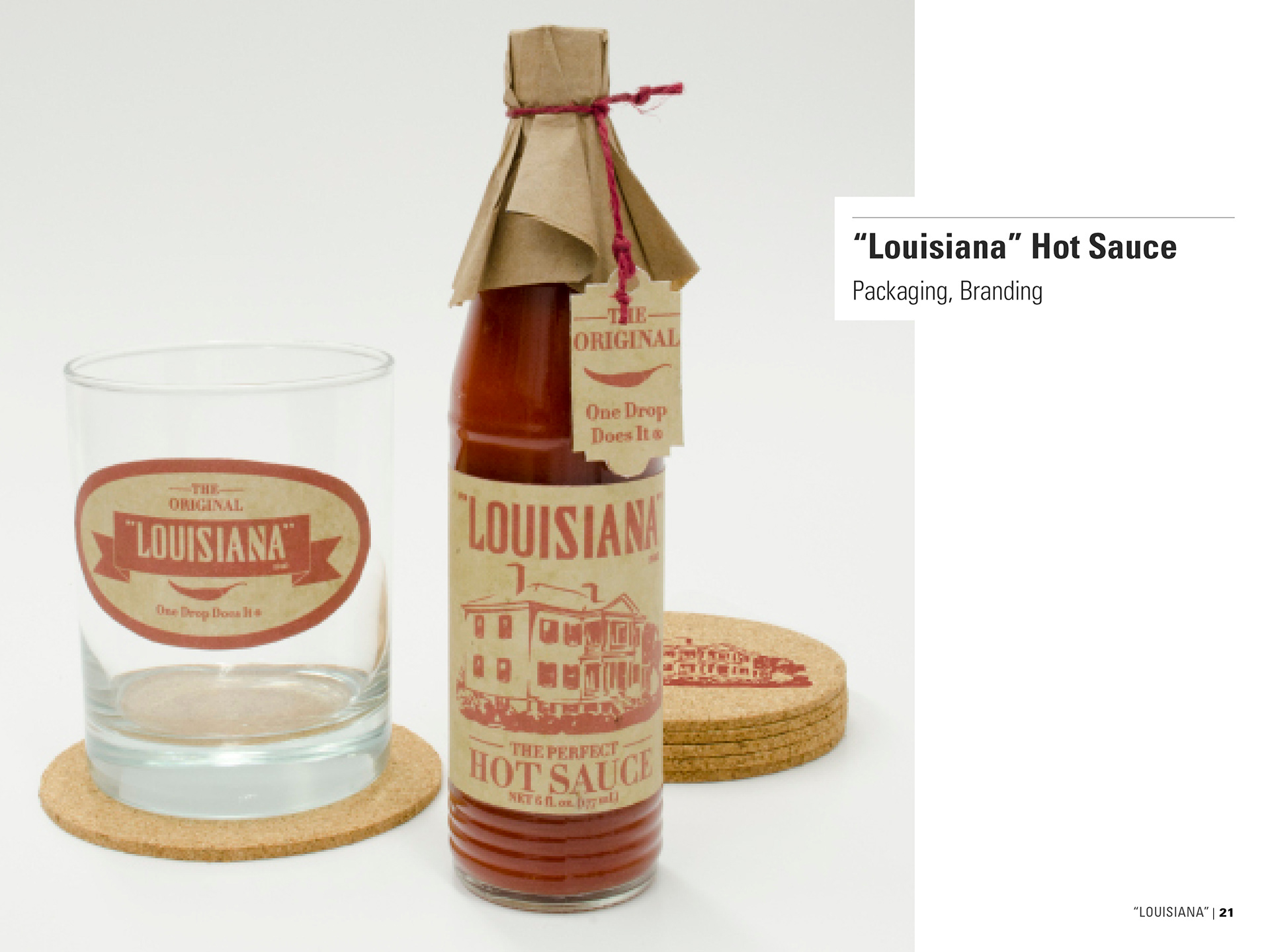 Three Louisiana Hot Sauce Bottles Slate Made With Original Art -  Sweden