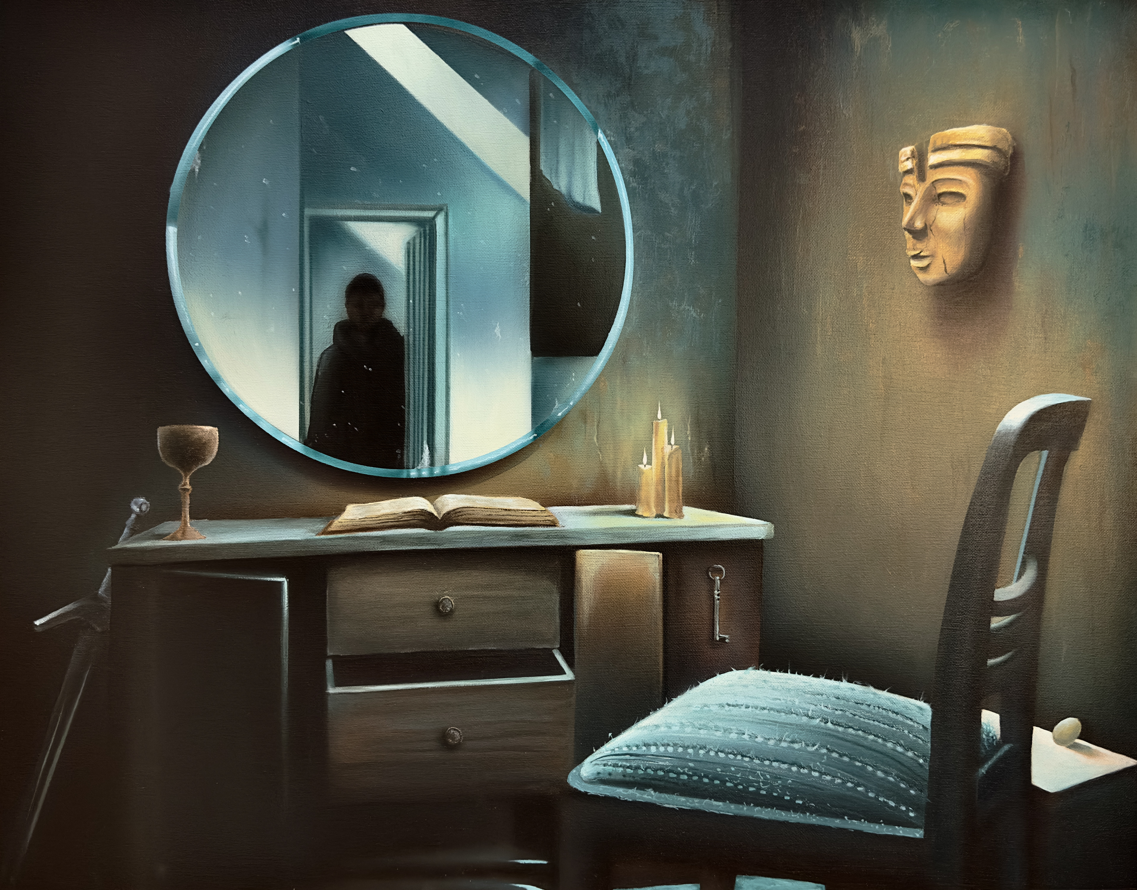 Solitude, 22 x 28 in.