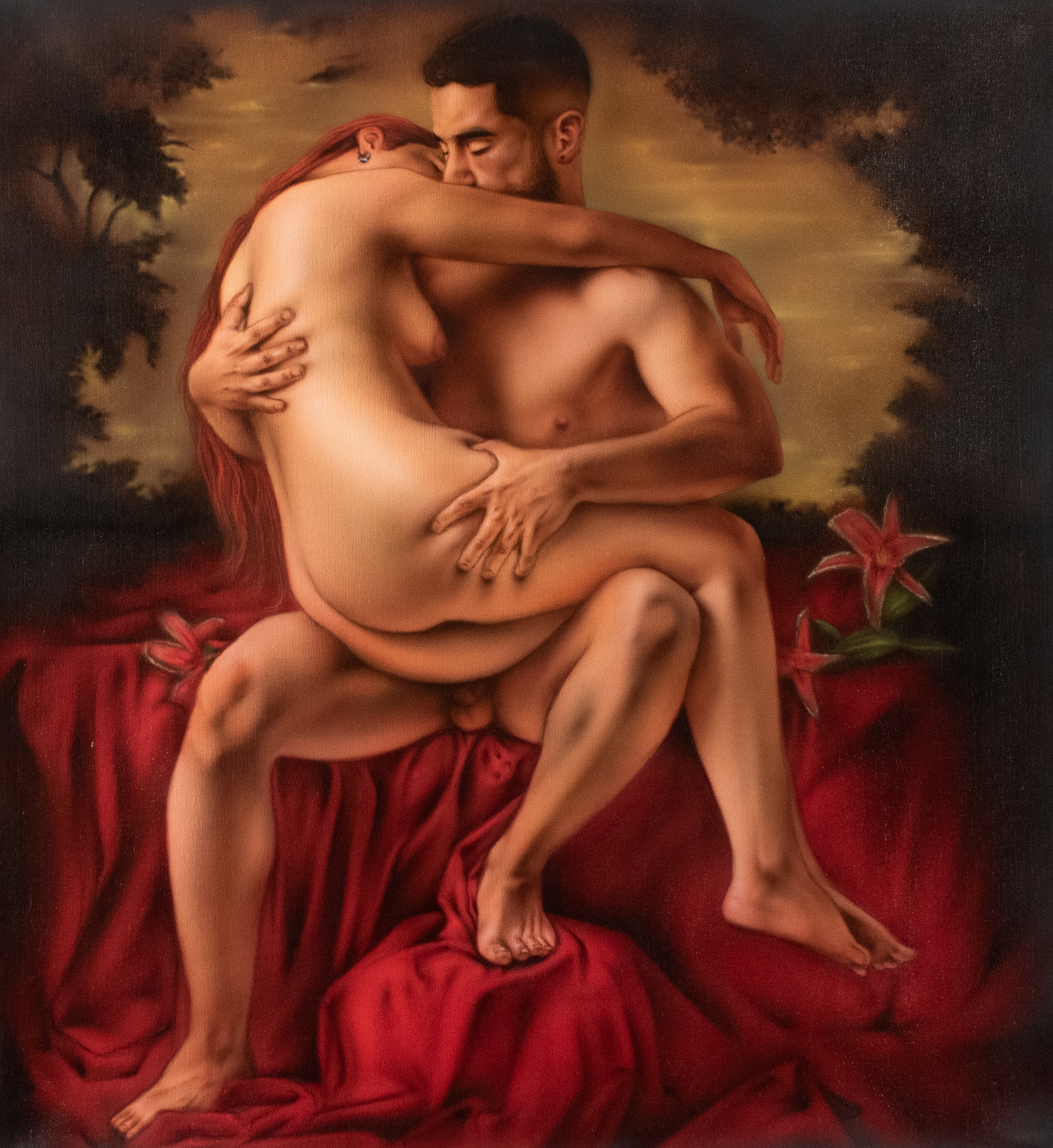 Embodied Spirit, 27.5 x 25.5 in.