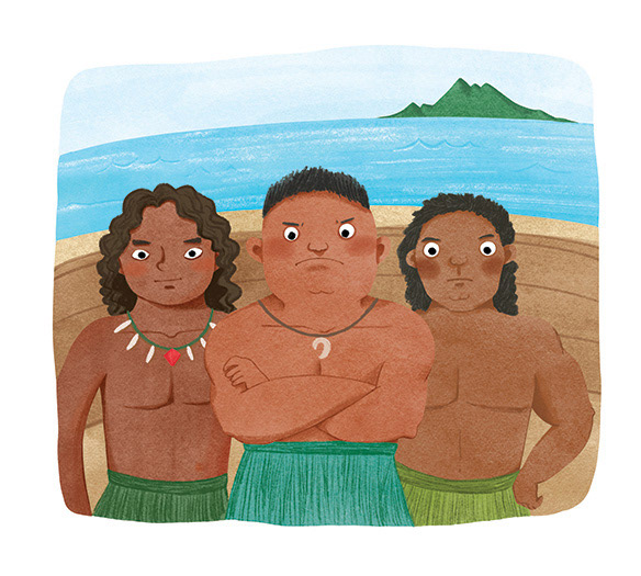 Inner Spread Illustration for Betsey Stockton written by Laura Caputo-Wickham, The Goodbook Company