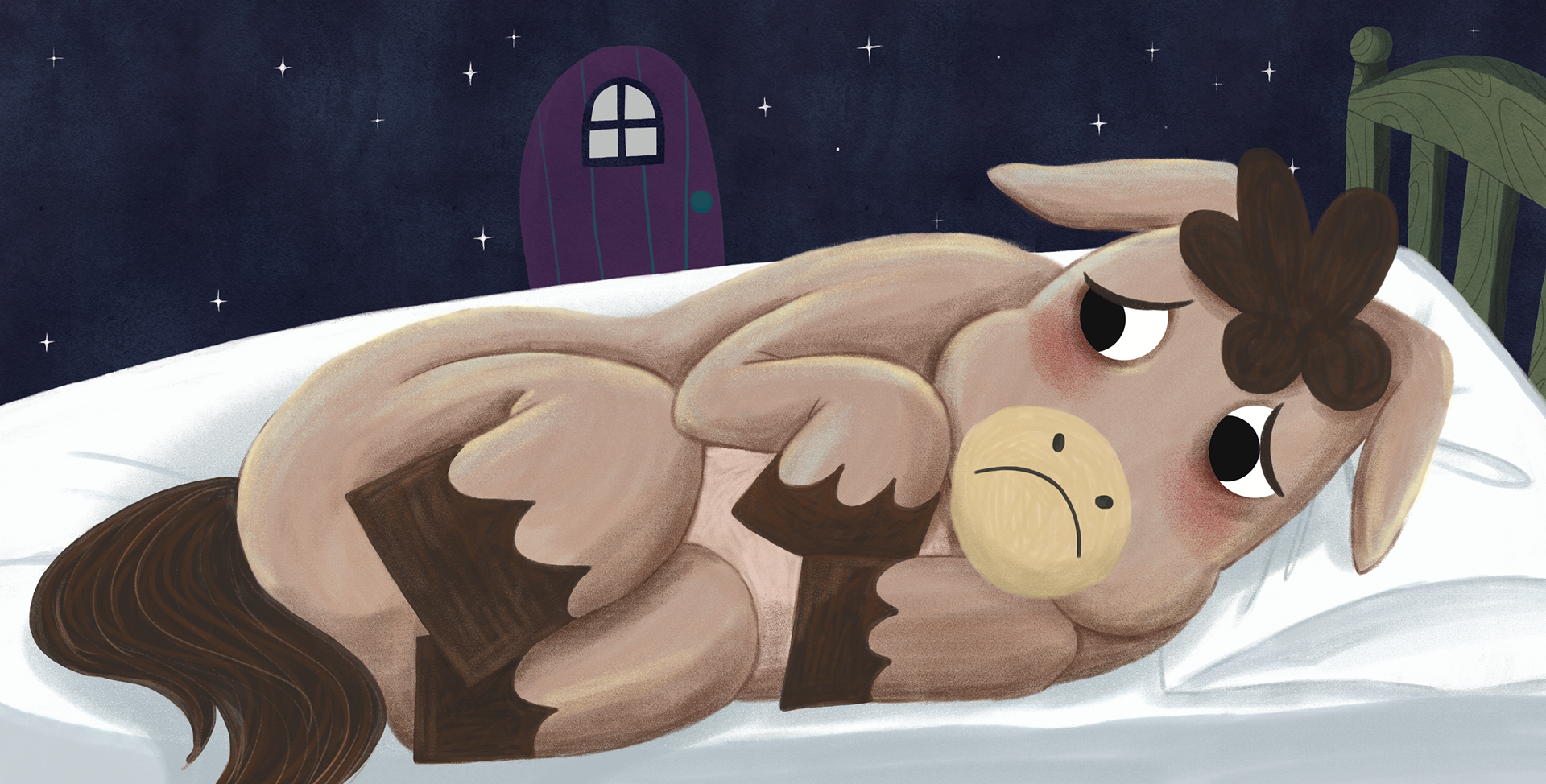 Spread illustration for 나는 유니콘이 될 테야 | | Written by Subin Kim | Published by Guleum Dongmu