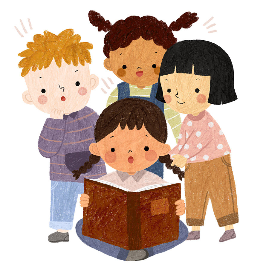 Kids Reading | Personal Work