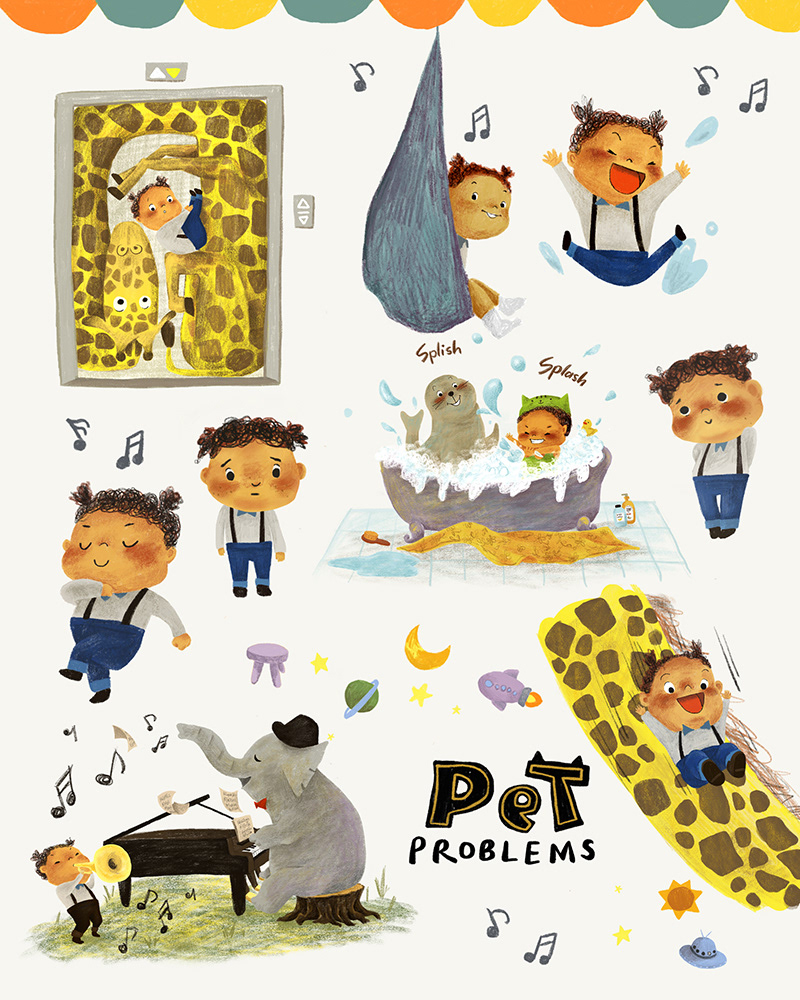 Character sheet for Pet Problems written by Zoé Tucker