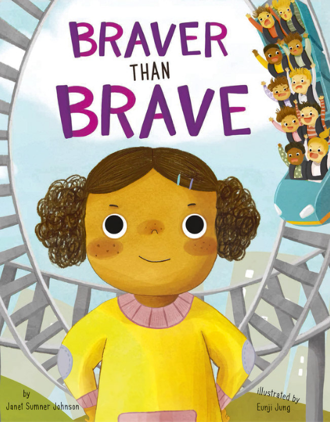 Cover of Braver Than Brave, written by Janet Sumner Johnson, Capstone