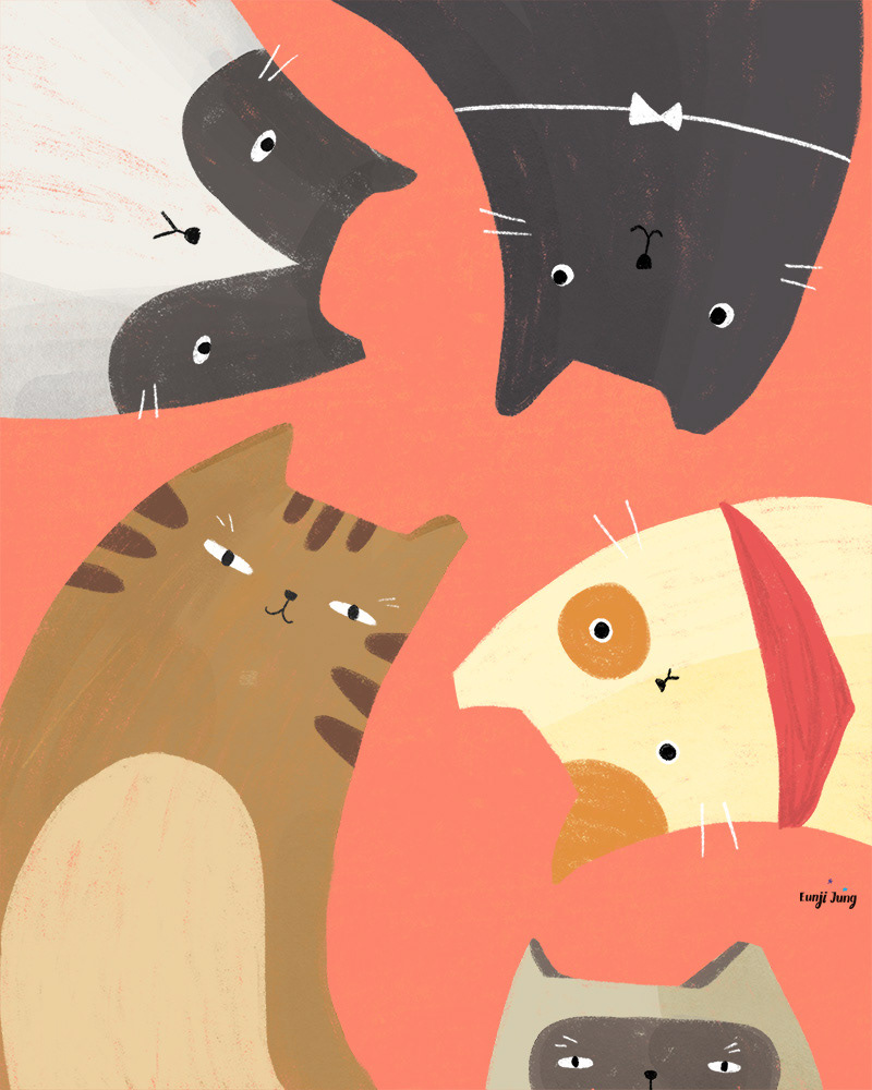 TNR Cat illustration, Personal work