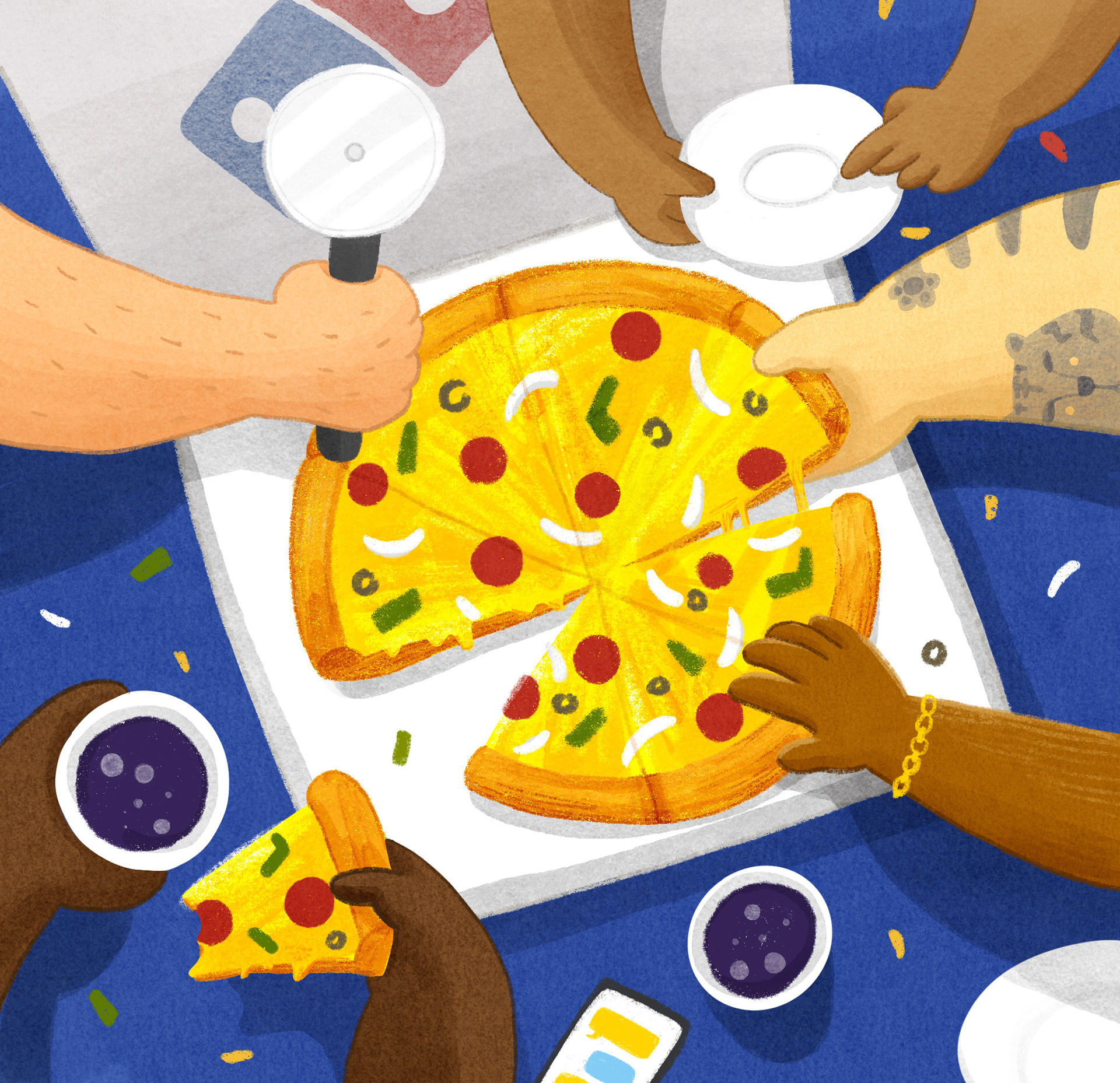 Pizza party | Personal work
