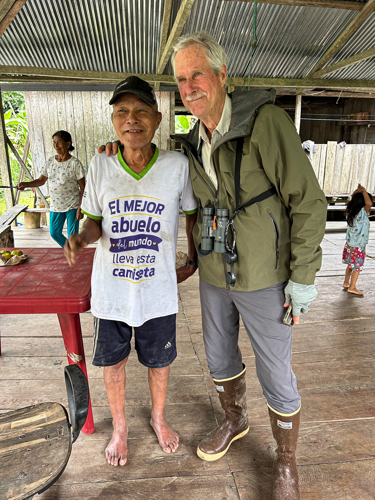 Lunch Spot Along the Napo Rivcer