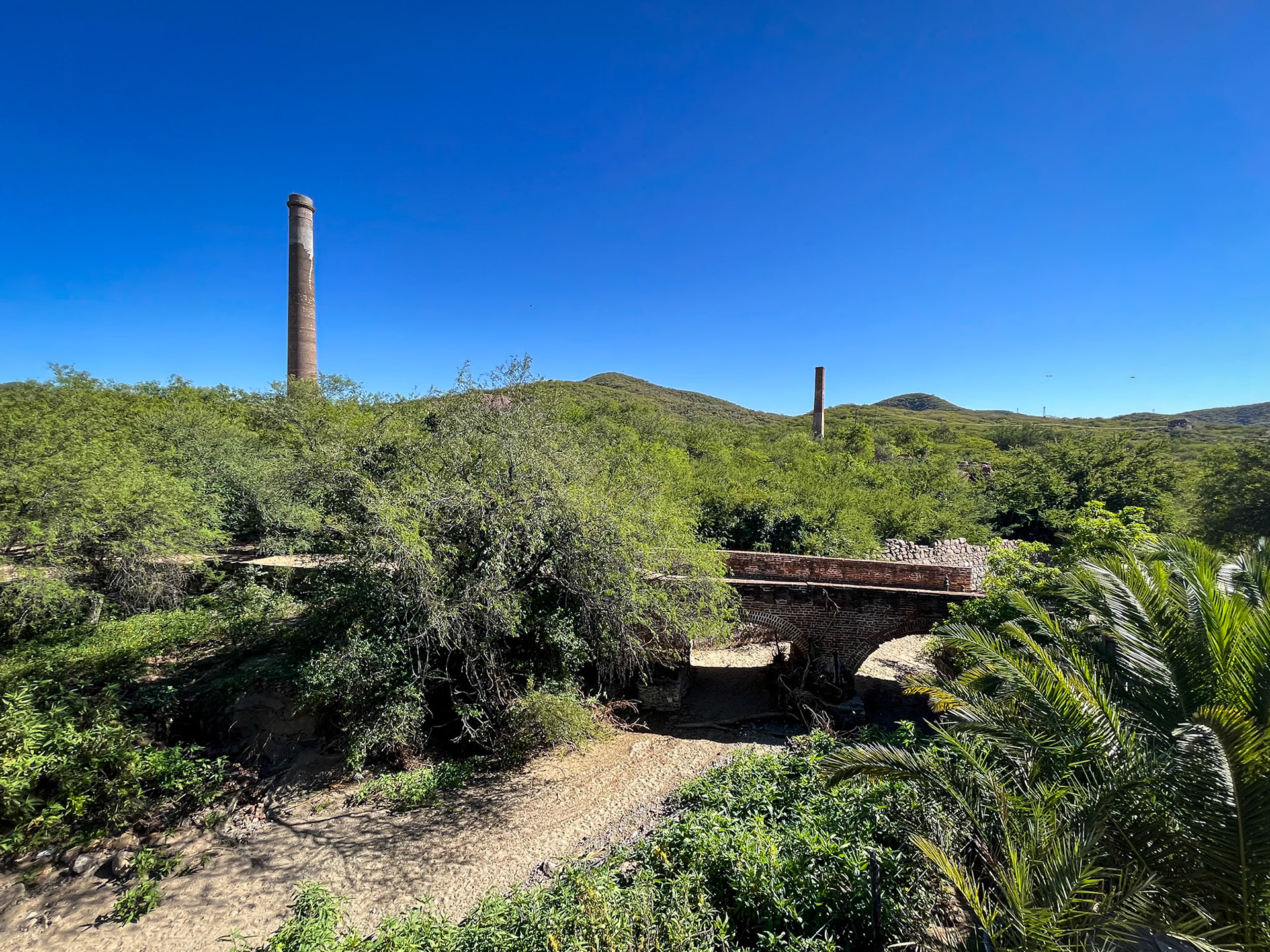El Triunfo Mine debris