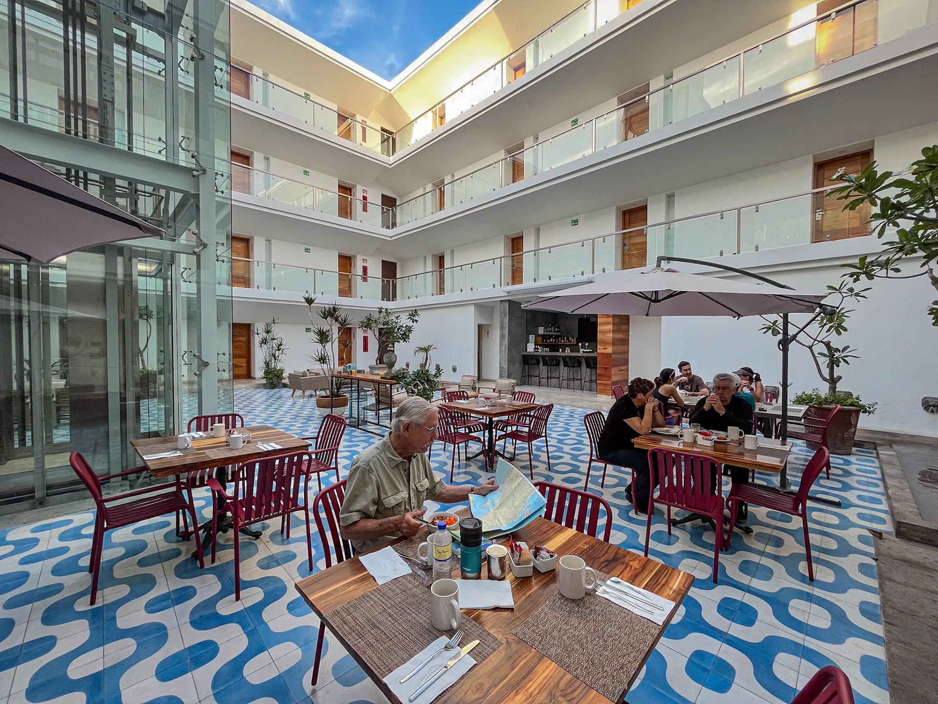 La Paz - Our hotel, La Catedral