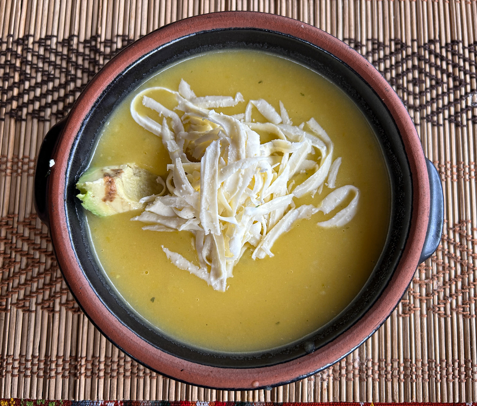 Soup at Tambo Condor Bird Lodge