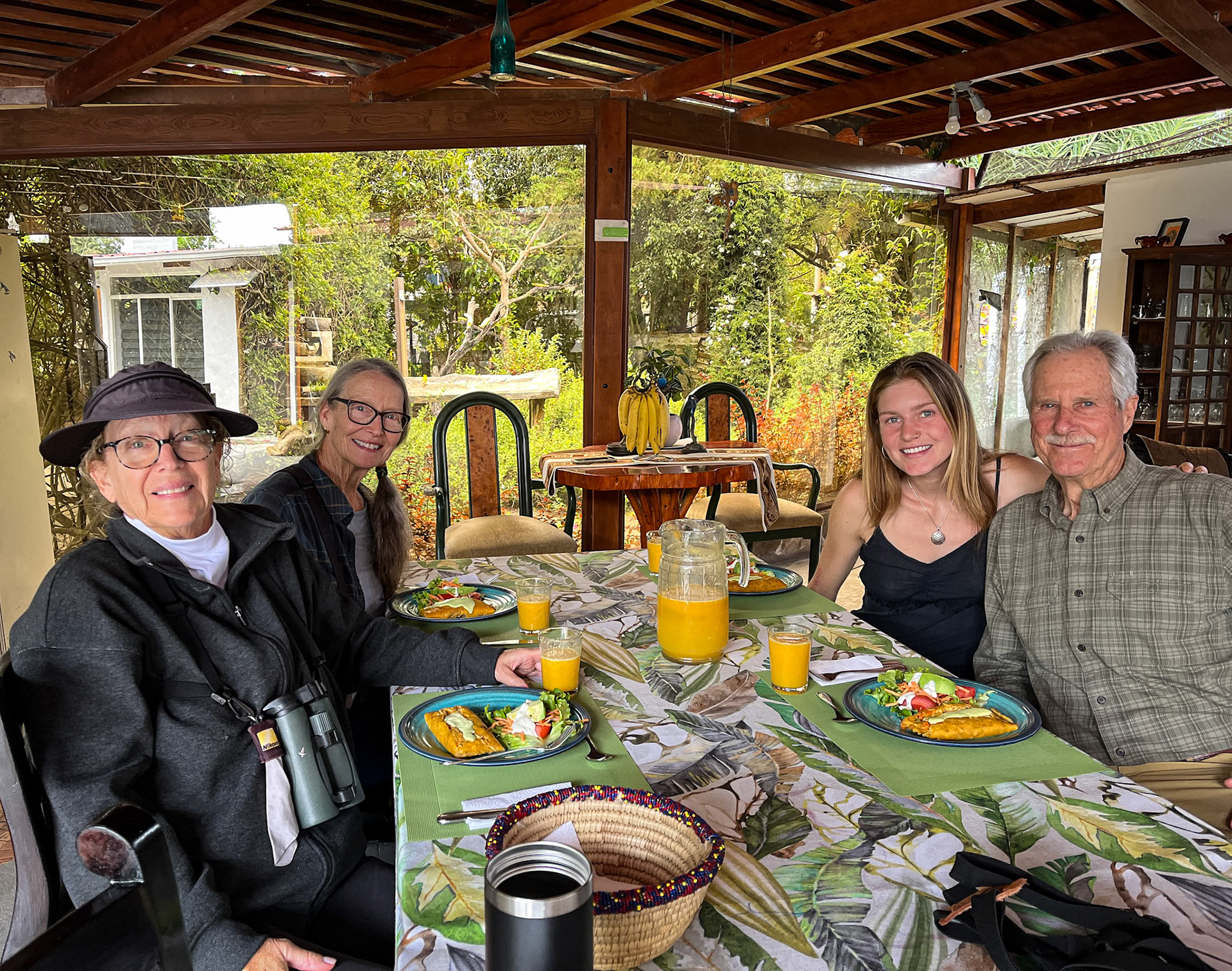 Lunch @ Puembo Birding Garden
