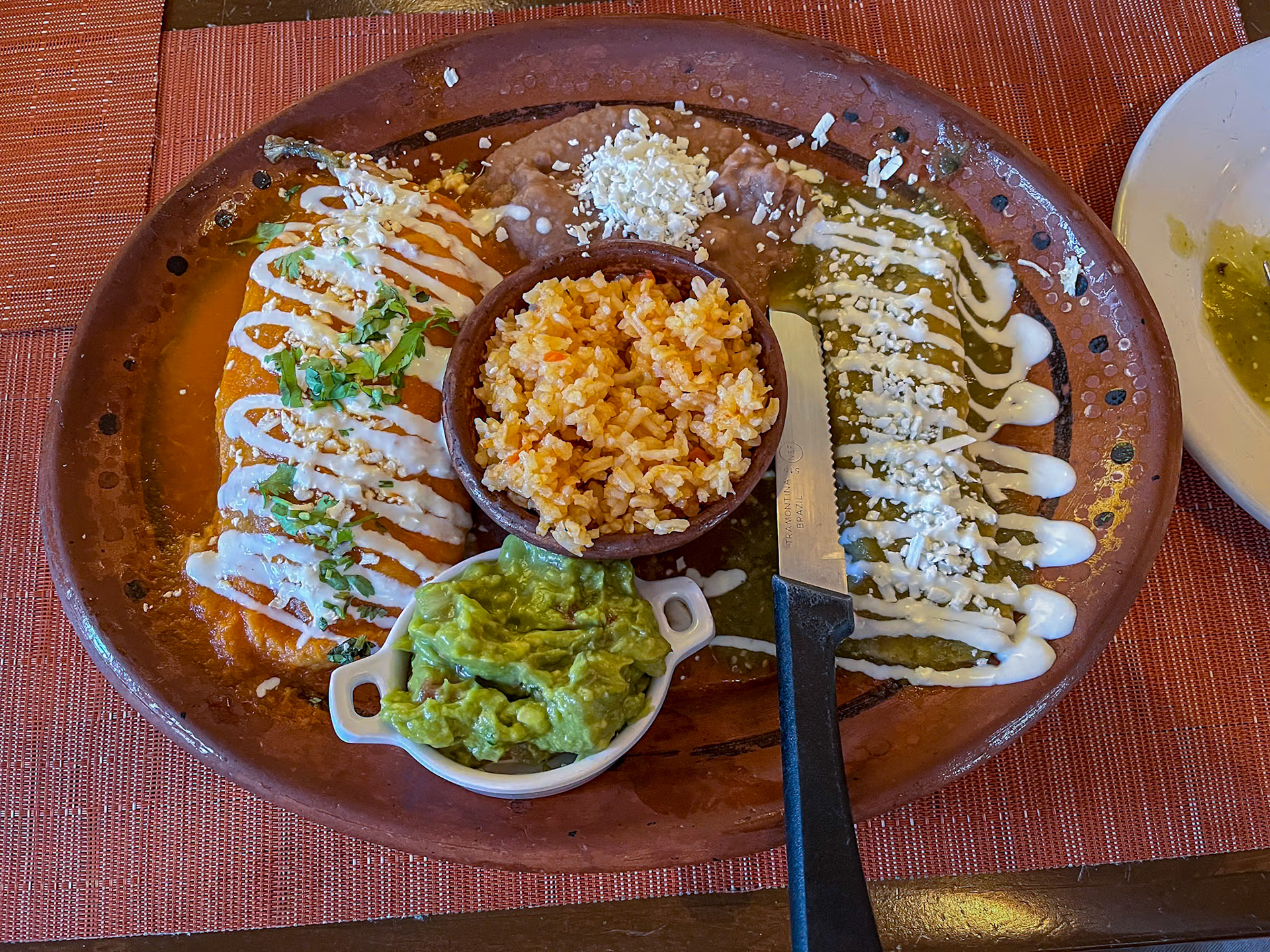 Chile Relleno in La Paz