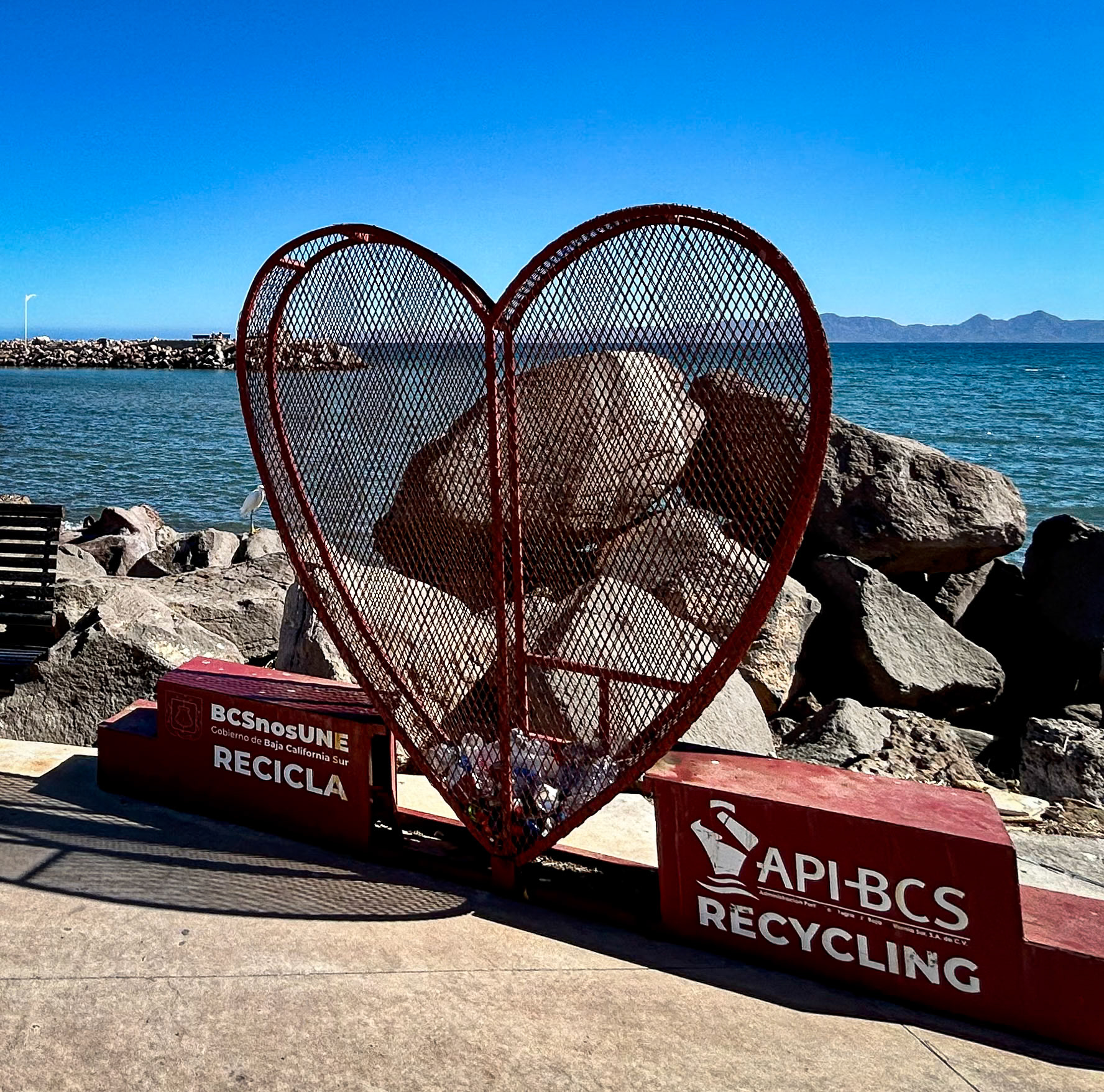 Recycling Receptacle, Malacon, La Paz